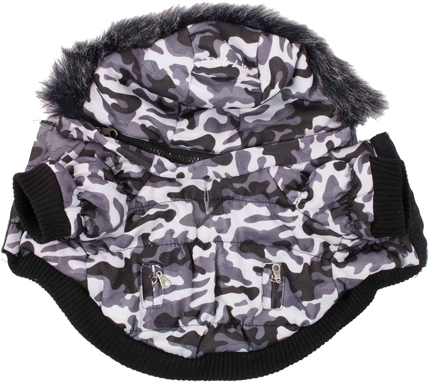 Fashion Pet Parka Coat - Deer Patttern--Small