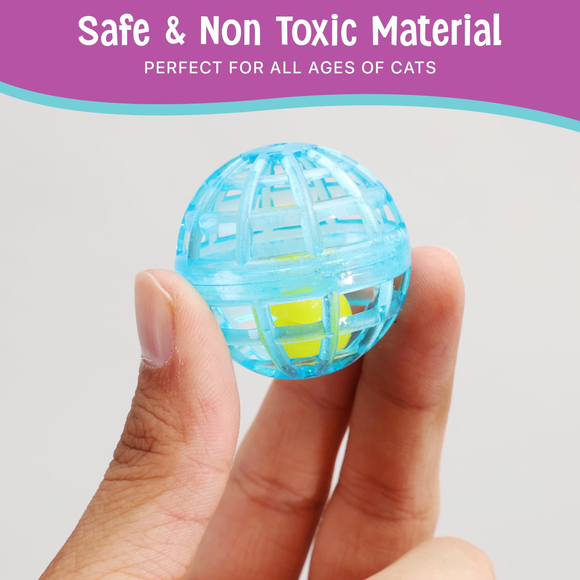 Spot Ethical Products Lattice Balls Cat Toy (3 Pack)