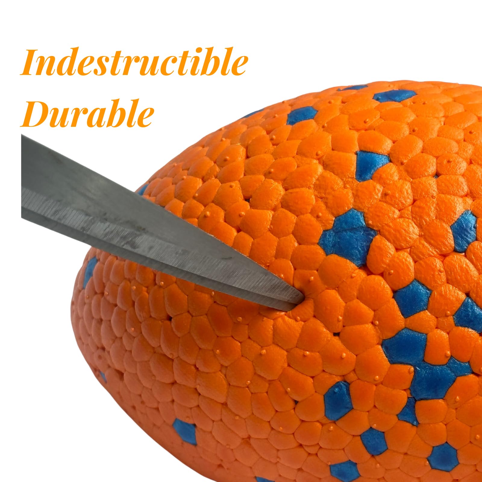 Karpic Popaws Indestructible Dog Toys For Aggressive Chewers, Durable Water Toys, Tough Chew Toys For Large Dogs, Tennis Balls,