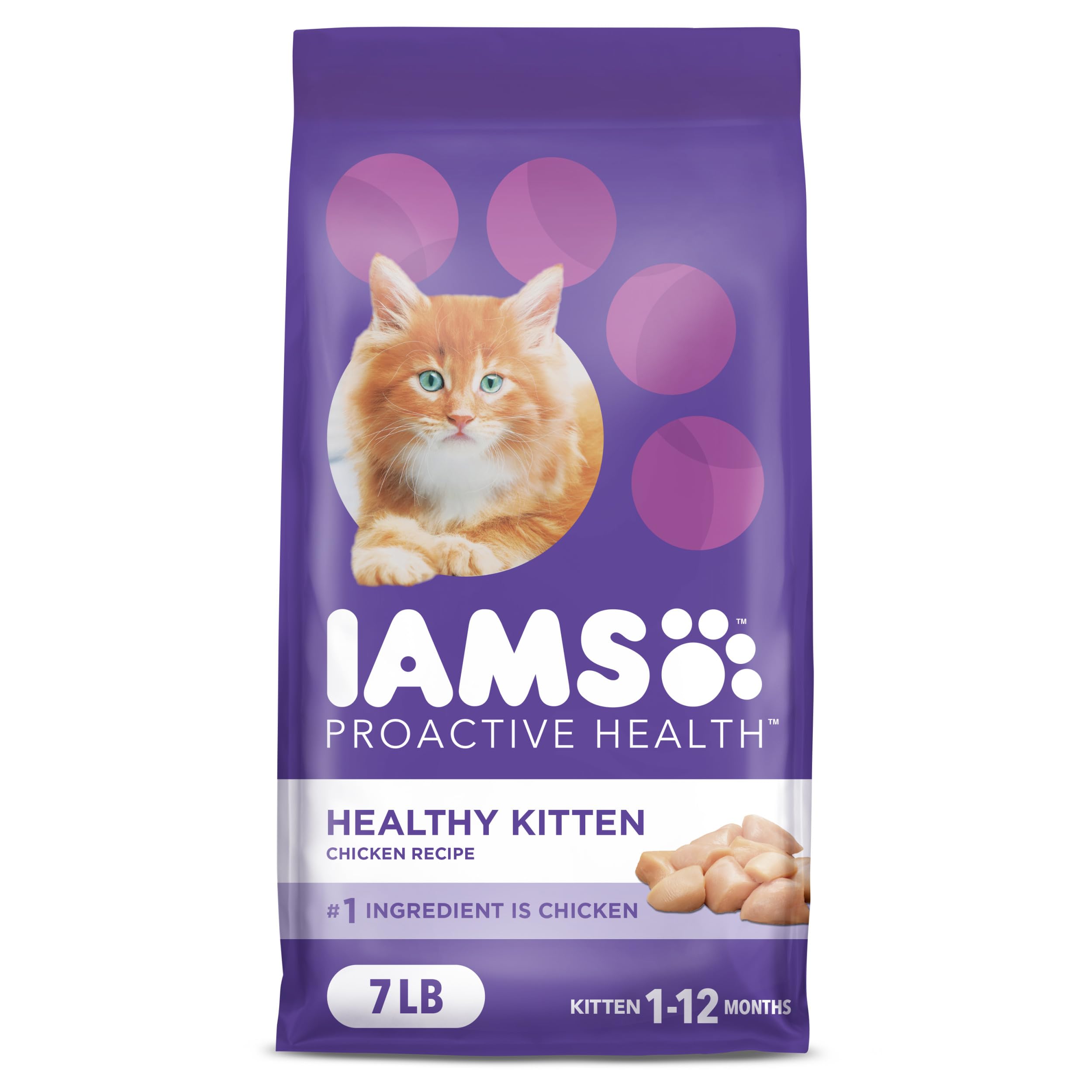 IAMs Proactive Health Dry Food for Cats - Kitten - Original - 3.18kg