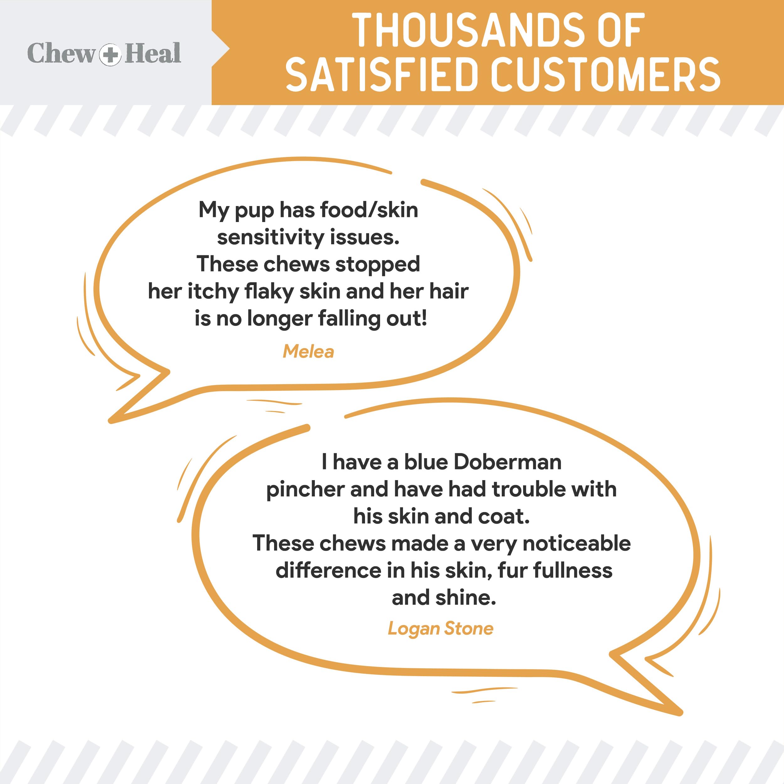 Salmon Oil for Dogs - 180 Soft Chew Omega Treats for Skin and Coat - Fish Oil Blend of Essential Fatty Acids, Omega 3 and 6, Vit