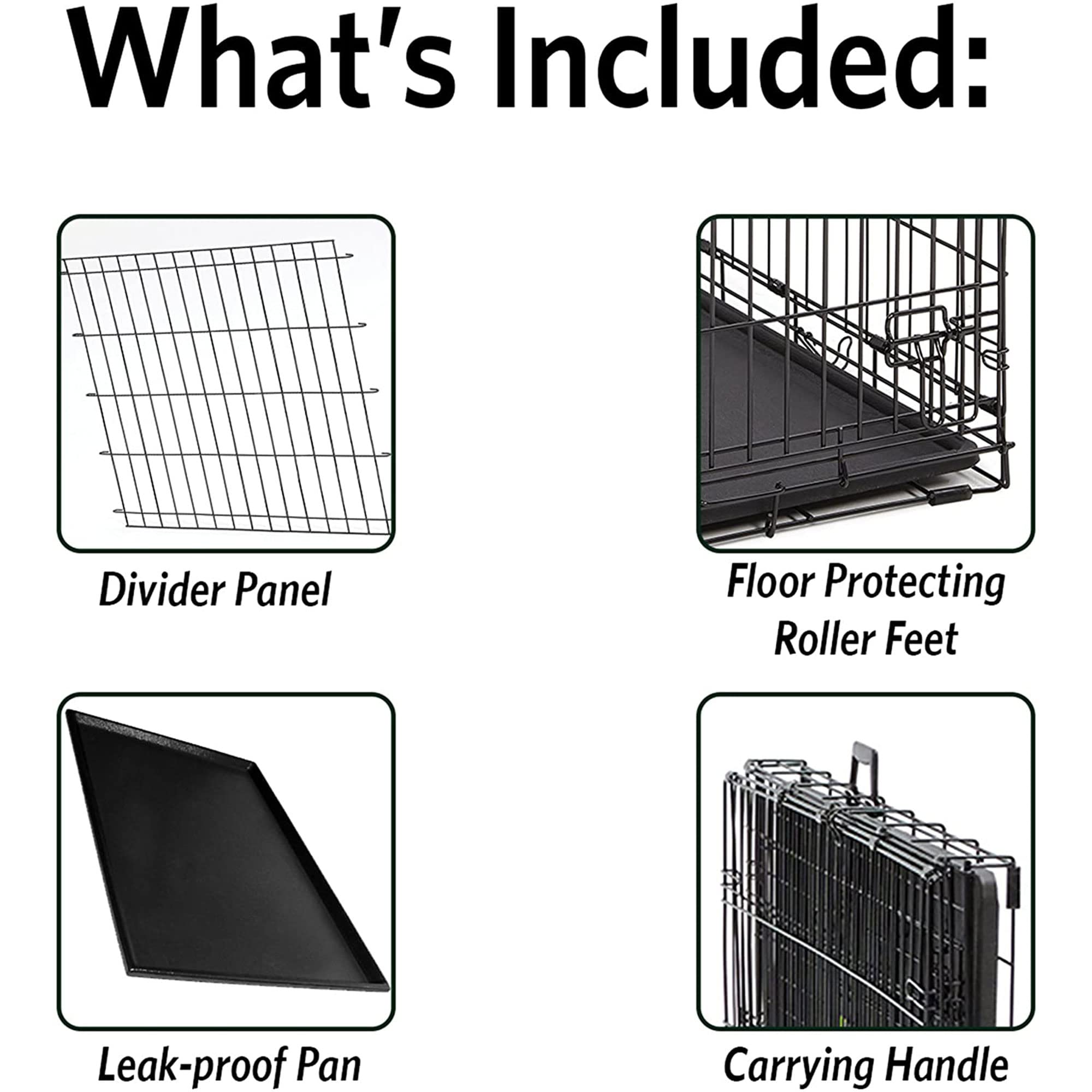 Midwest Homes For Pets Ovation Single Door Dog Crate, 42-Inch