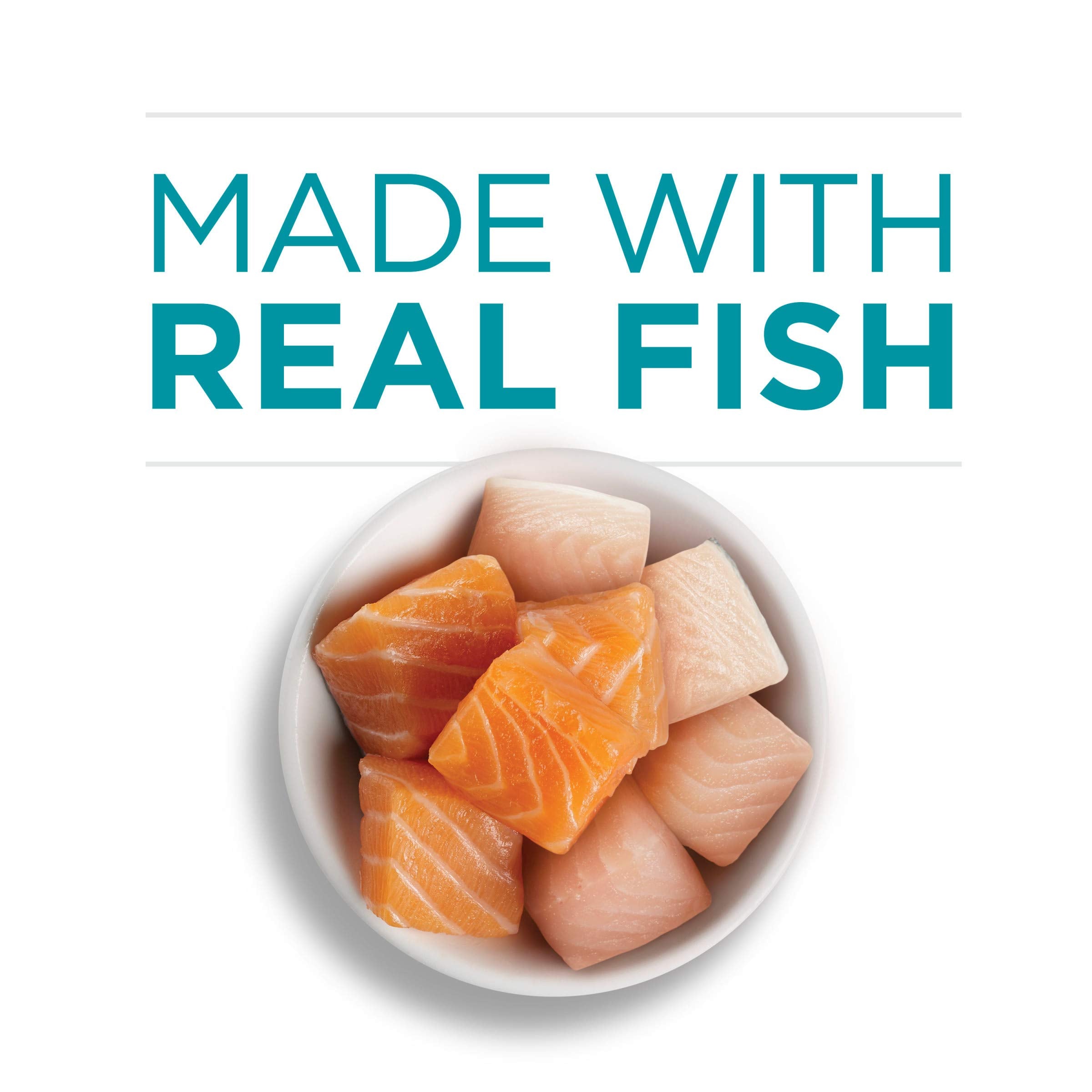 Purina ONE Natural, High Protein Cat Food, Salmon and Trout Recipe in Sauce - (Pack of 24) 3 oz. Pull-Top Cans