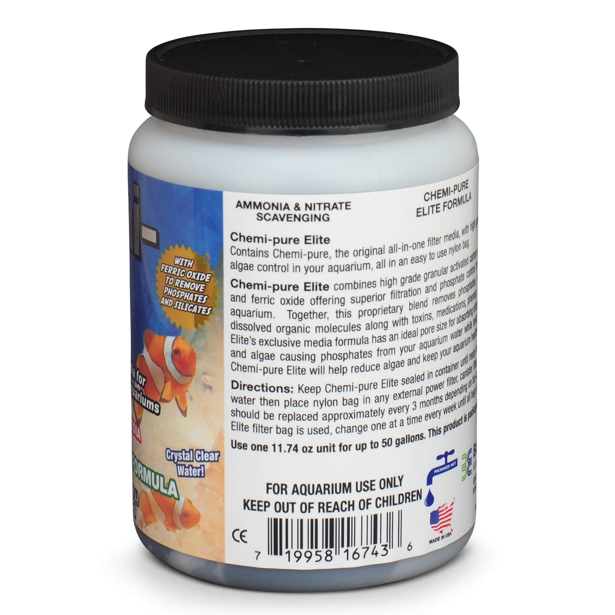 Boyd Enterprises Abe16743 Chemipure Elite For Aquarium, 11.74-Ounce
