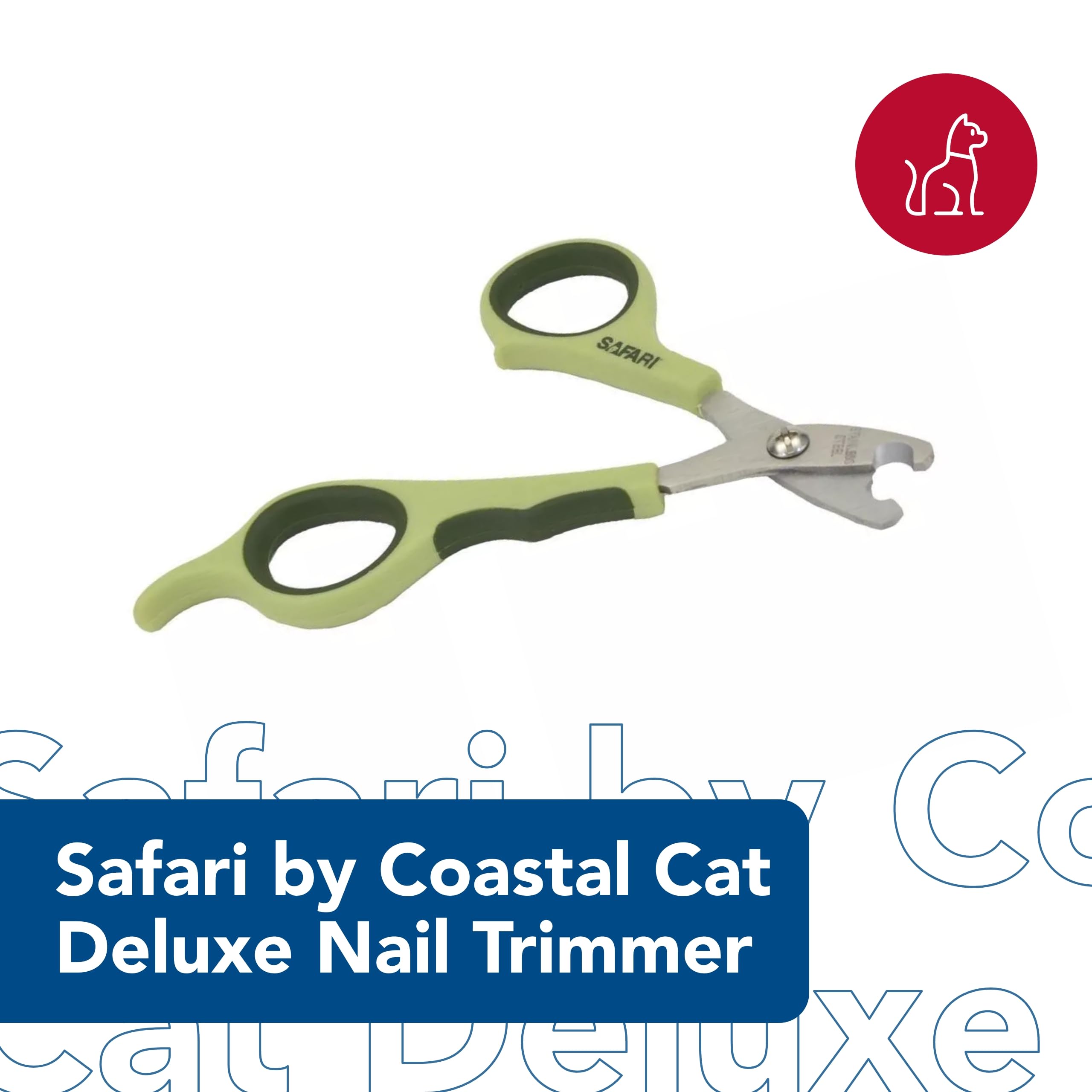 Coastal Pet- Safari - Cat Deluxe Nail Trimmer, No Color, One Size (5' L X 2.25' W)