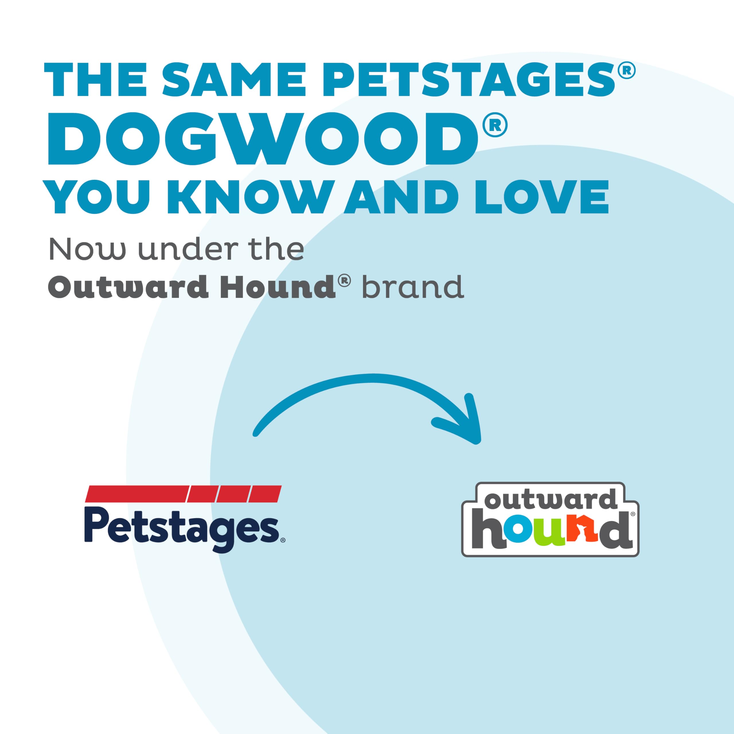 Outward Hound Dogwood Hold & Chew Durable Dog Chew Toy, Beef Scent, Large