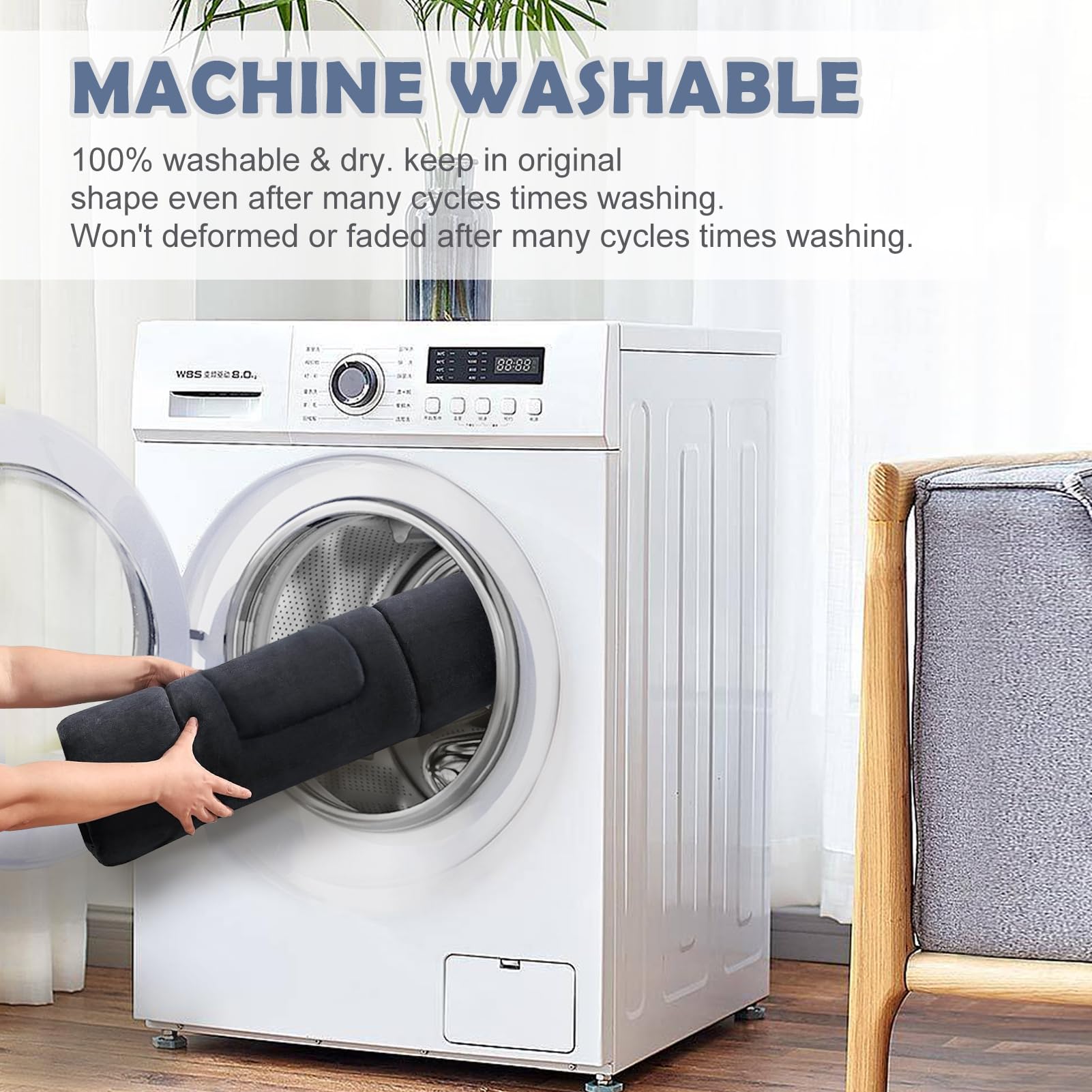 Dog Beds For Medium Dogs Crate Bed Pad Mat 36 Inch Soft Washable Pet Beds Non Slip Mattress Kennel Pads