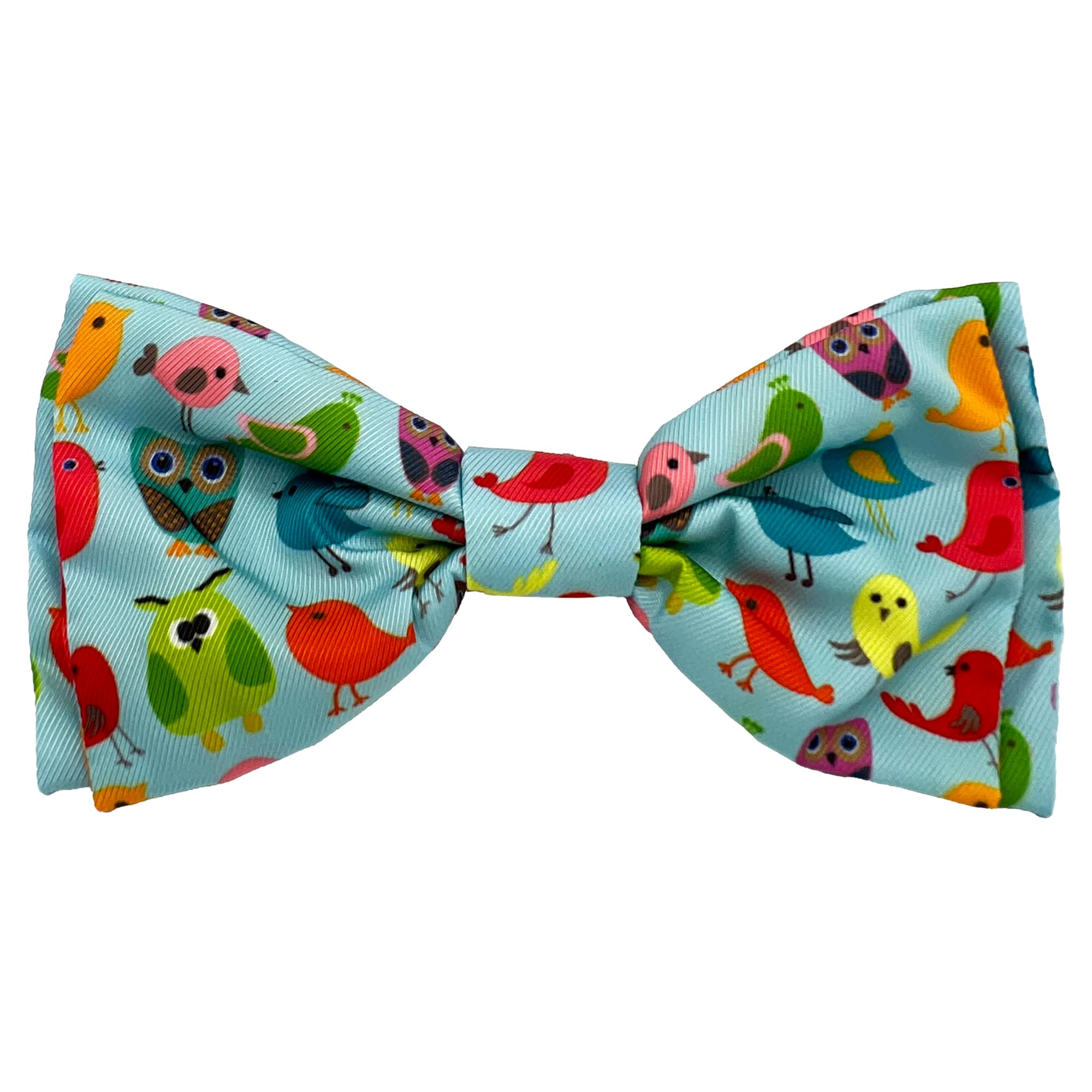 Huxley & Kent Bow Tie For Pets - Yard Birds (Small) - Bow Tie Collar Attachment - Fun Bow Ties For Dogs & Cats - Cute, Comfortab