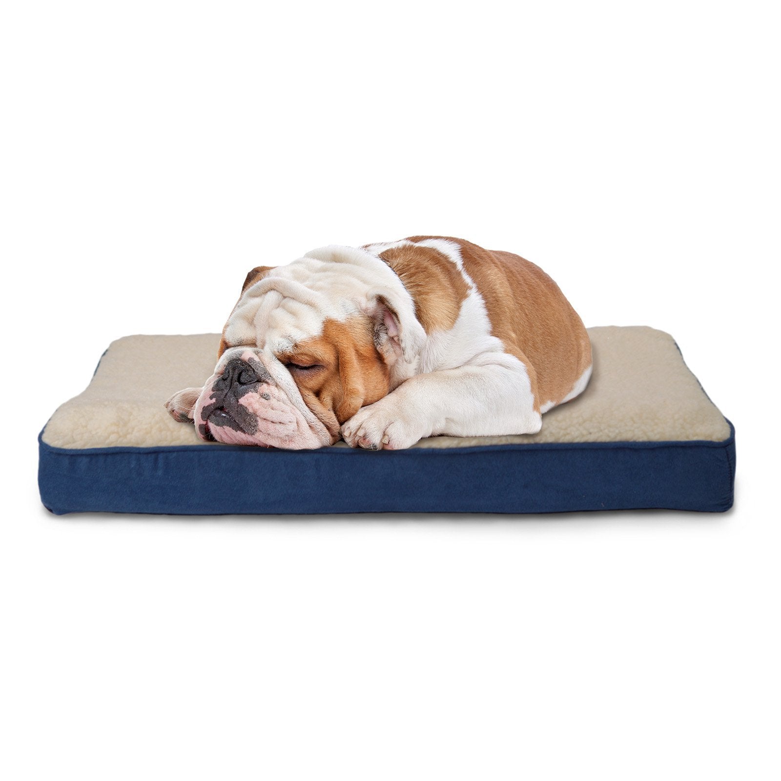 Furhaven Orthopedic Dog Bed for Large Dogs w/ Removable Washable Cover, For Dogs Up to 95 lbs - Sherpa & Suede Mattress - Espres