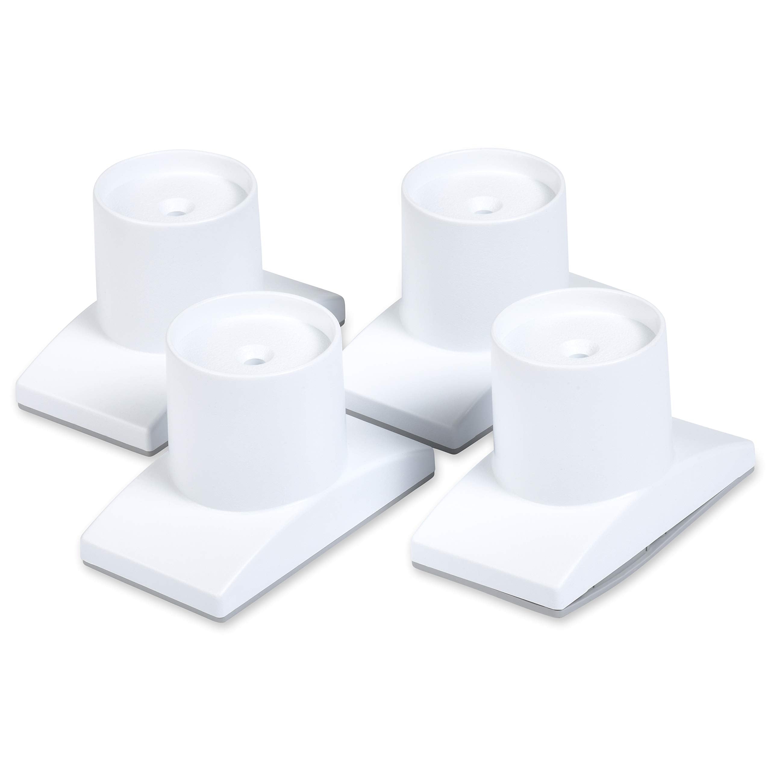 Wall Nanny Extender -4 Inch Baby Gate Extension Guard (Made In Usa) Extends Pressure Mounted Gates - Protects Walls, Stabilizes Gate, For Child, Pet Gate & Dog Gate, Protector Works On Stairs, 4 Pack