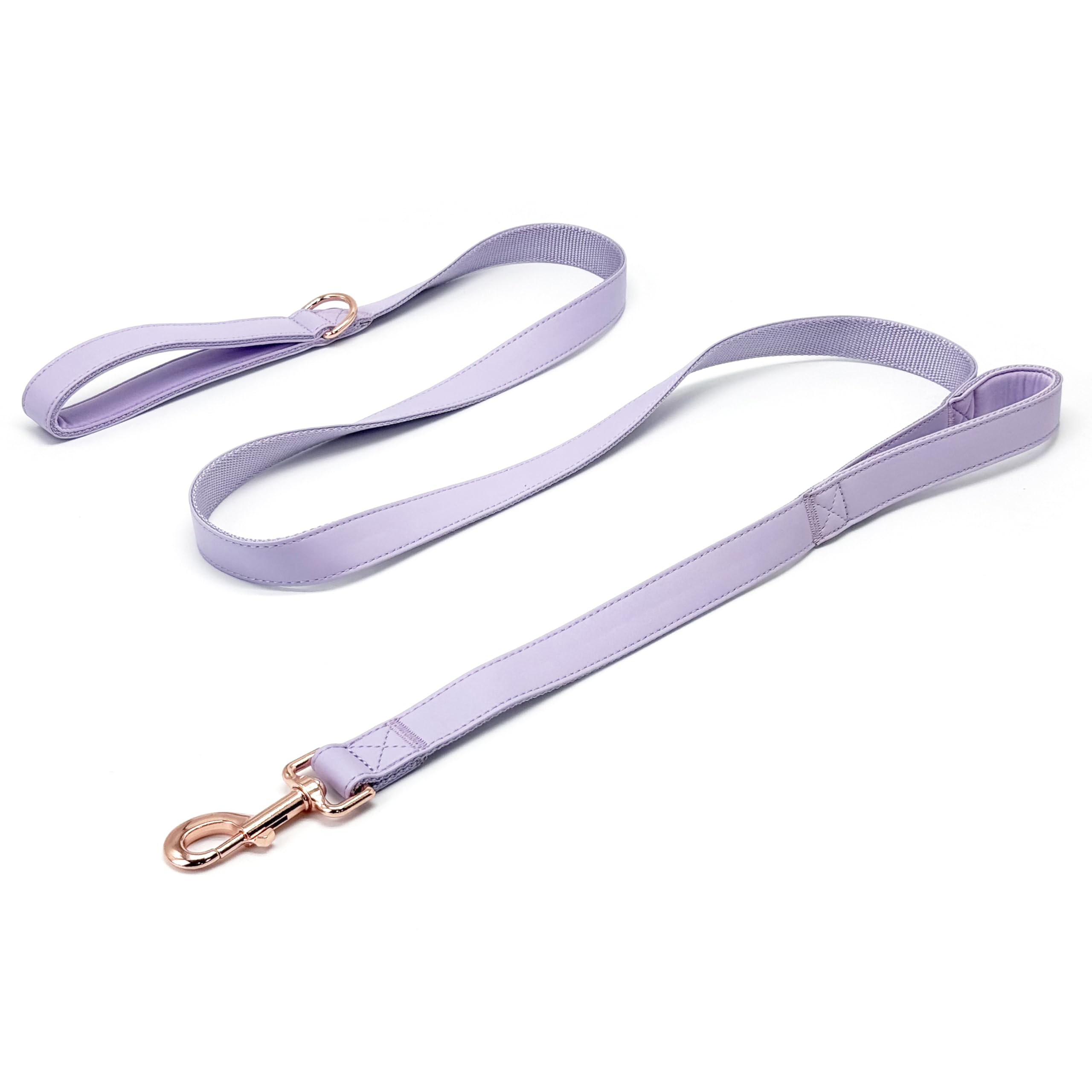 Dog Leash 6Ft Long,Traffic Padded Two Handle,Heavy Duty,Double Handles Lead For Control Safety Training,Leashes For Large Dogs O