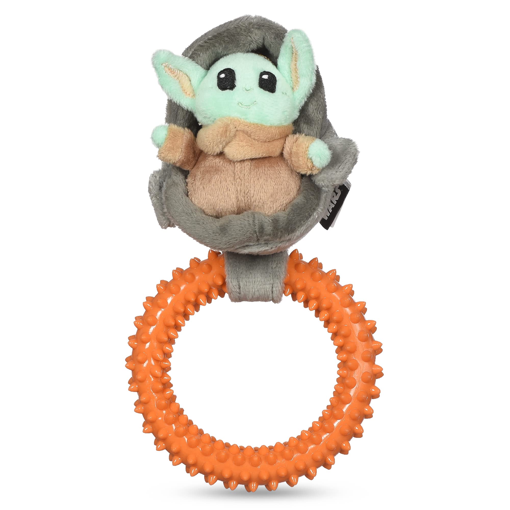 Star Wars For Pets Grogu Cradle Puppy Ring Teether Toy | Grogu Teething Toy For Puppies | Dog Toys, Puppy Teething Toys, Puppy Safe Chew Toys, Dog Chew Toys | Gifts Fans