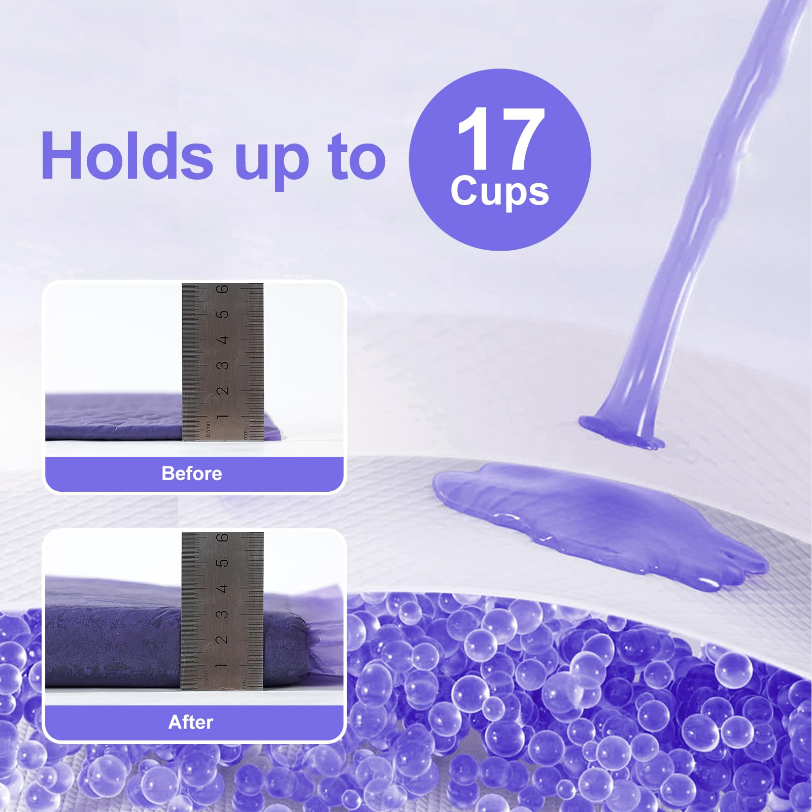 Cat Pad Refills For Litter Box, 16.9''X11.4'' Odor Control Cat Pee Pads With Activated Carbon For Breeze Litter System(50Counts/