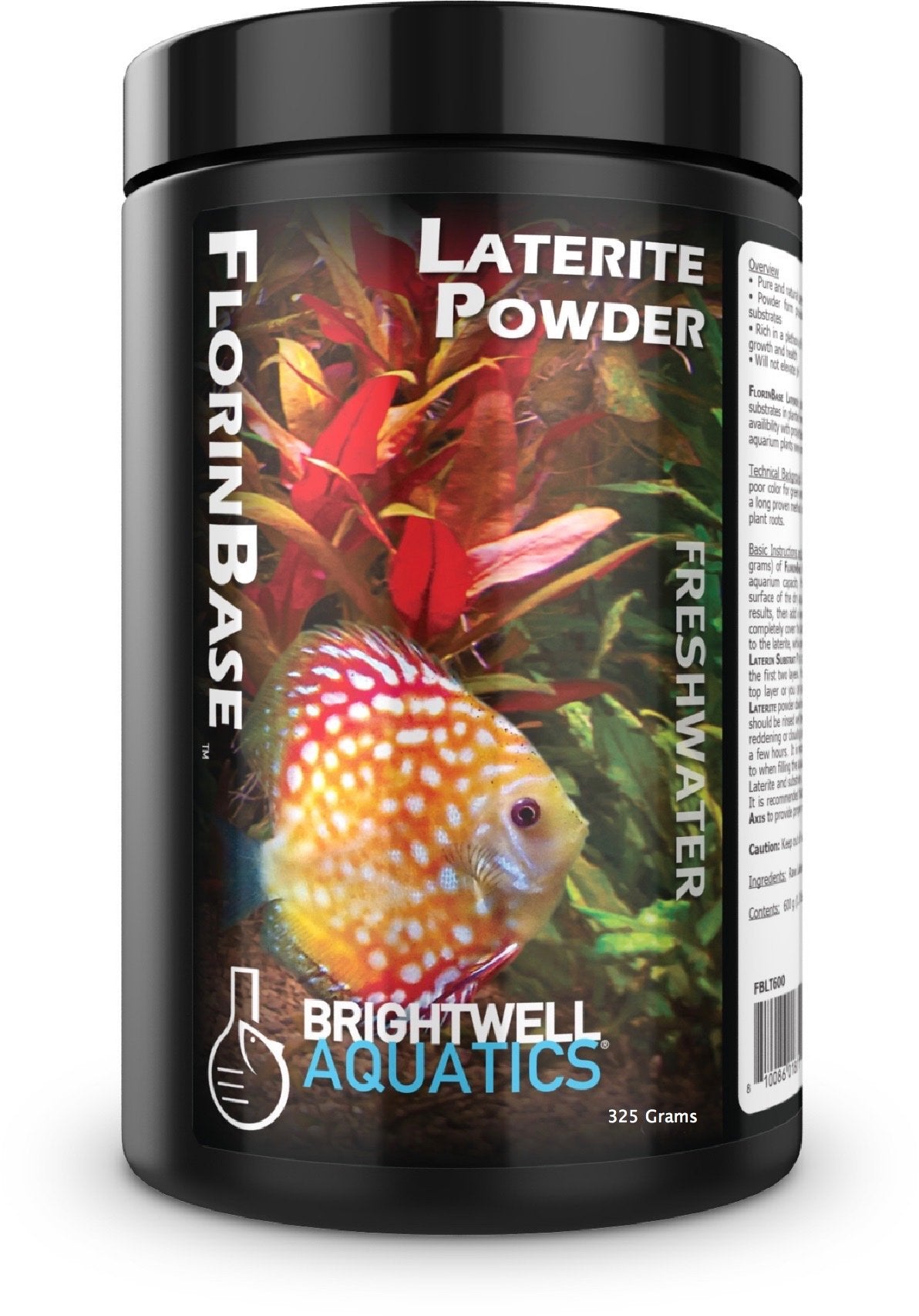 Brightwell Aquatics FlorinBase Laterite Powder - Natural Laterite Clay Substrate for Planted and Freshwater Shrimp Aquaria,