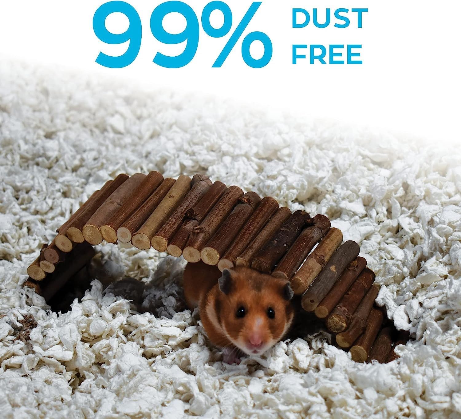 Carefresh 99% Dust-Free White Natural Paper Small Pet Bedding With Odor Control, 23 L