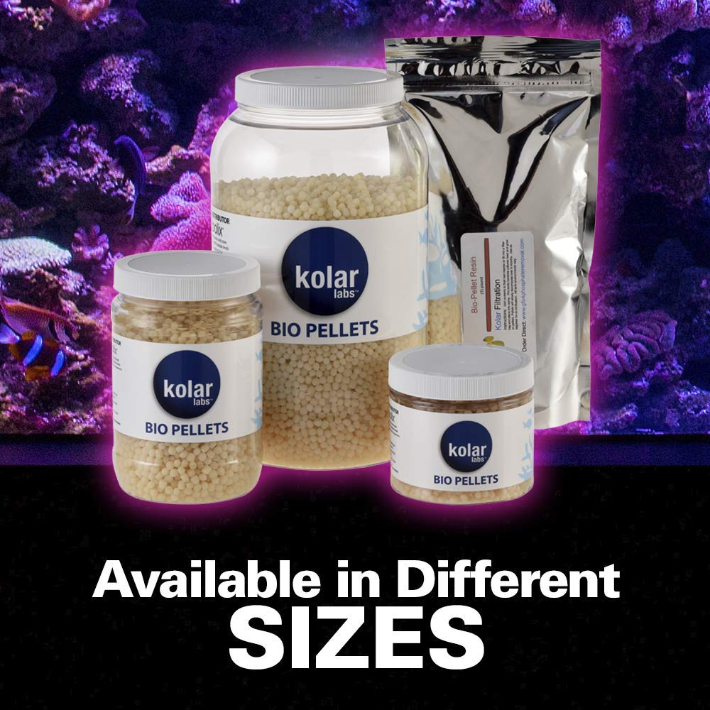Kolar Labs Metabolix Bio-Pellets - Nitrate & Phosphate Treatment for All Aquariums, Fresh & Salt Water, 1 lb Bag