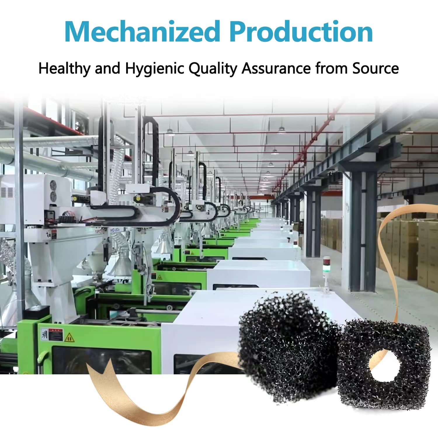 Orsda Pet Water Fountain Replacement Pump F Ilters - Compatible With Orsda/Zeepet Stainless Steel Dog And Cat Water Fountain (8Pcs Black Pump F Ilters)