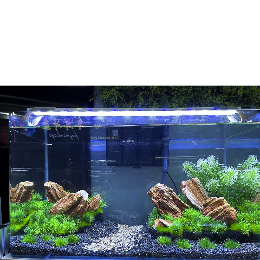 Aqua Kt Aquarium Landscape Foreground Grass Seaweed Green Plants For Marine Freshwater Fish Tank Decoration, Pack Of 10