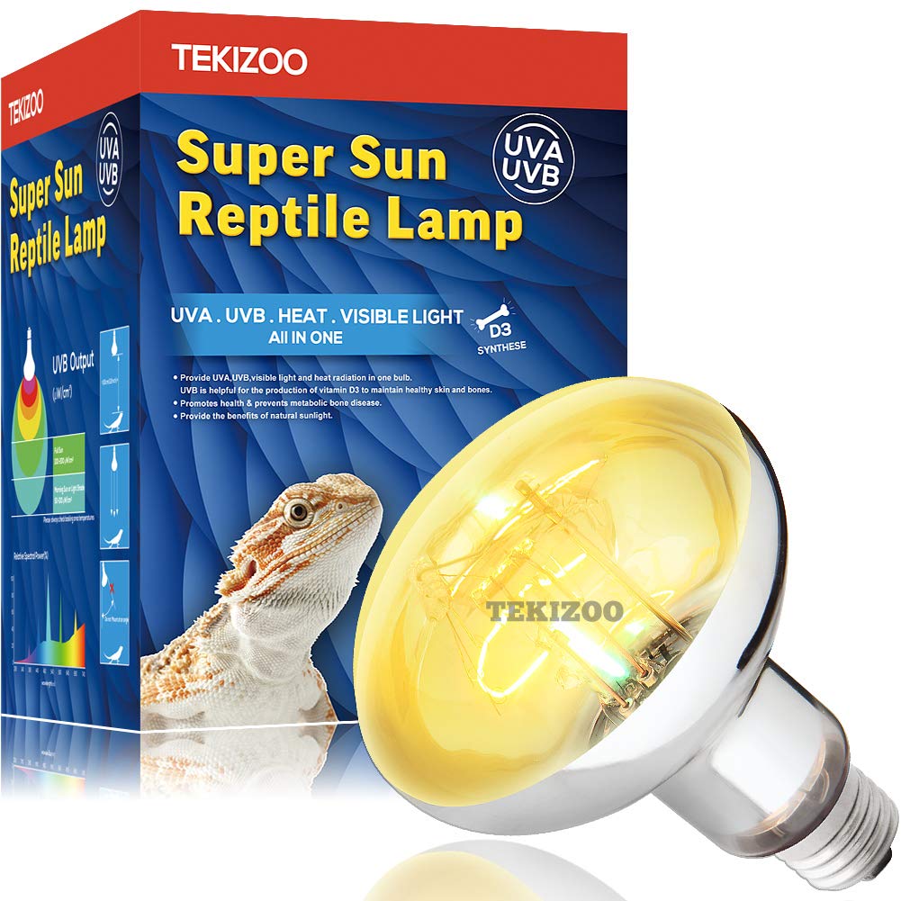 Tekizoo Uva Uvb Sun Lamp 160W High Intensity Self-Ballasted Heat Basking Lamp/Light/Bulb For Reptile And Amphibian