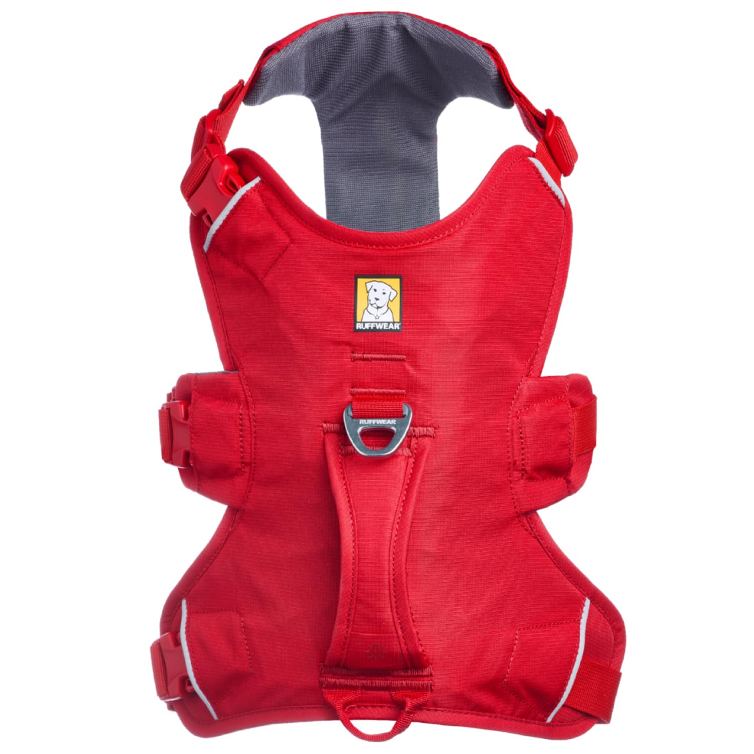 Ruffwear, Web Master, Multi-Use Support Dog Harness, Hiking and Trail Running, Service and Working, Everyday Wear, Red Canyon, M