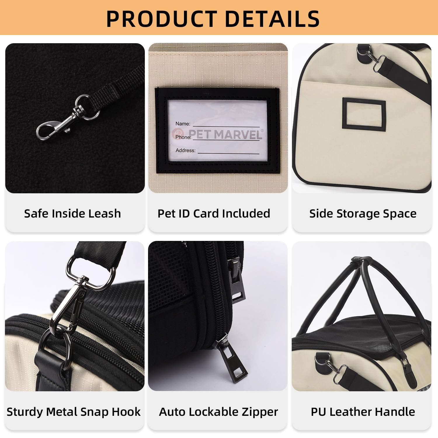 Pet Marvel Cat Carrier Soft Sided For Small Medium Cats Puppy Up To 15 Lbs, Airline Approved Mesh Pet Travel Bag, Breathable Bit