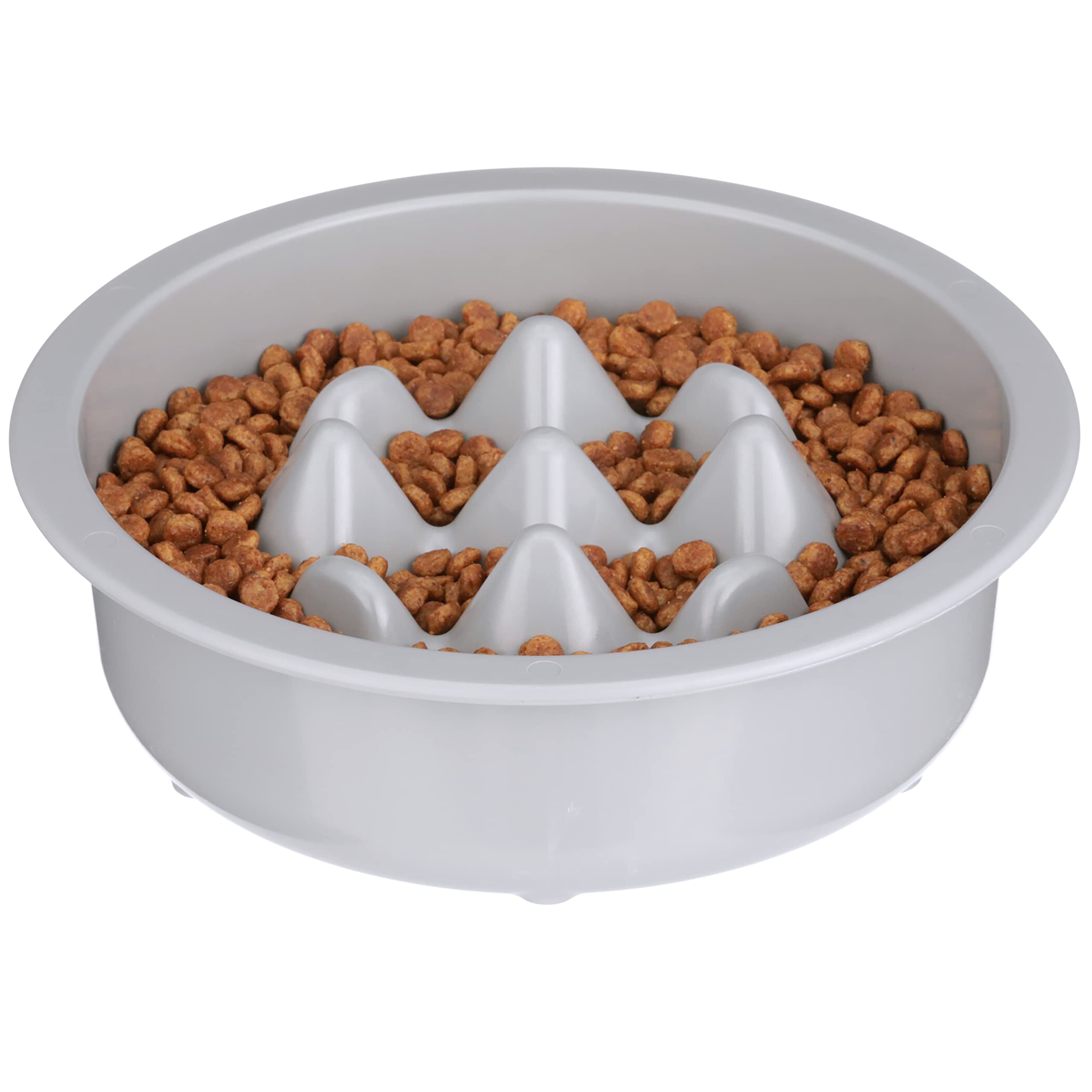 Neater Pet Brands - The Niner Slow Feed Bowl - Raised Peaks Slow Down Pets Eating