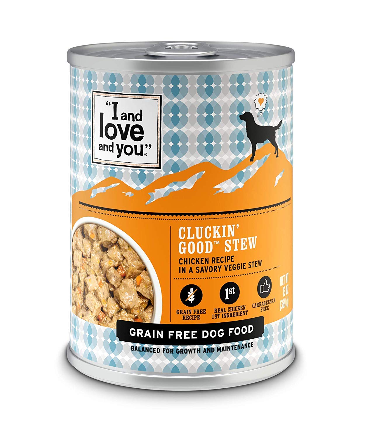 I and love and you  Naked Essentials Wet Dog Food - Grain Free and Canned, Chicken, 13-Ounce, Pack of 12 Cans