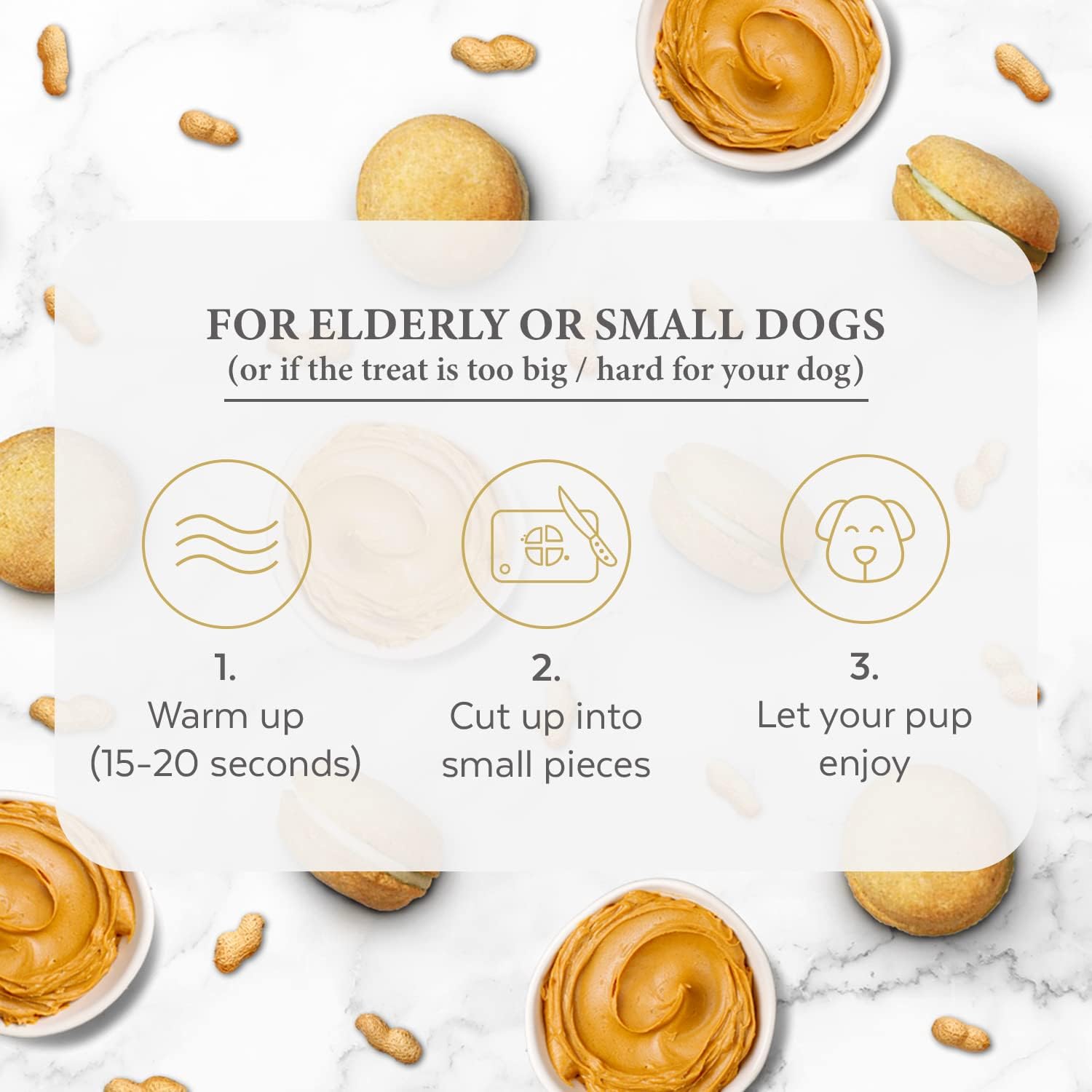 Dog Macarons - count of 6 (Dog Treats  Dog gifts)(D0102HIRL6A)