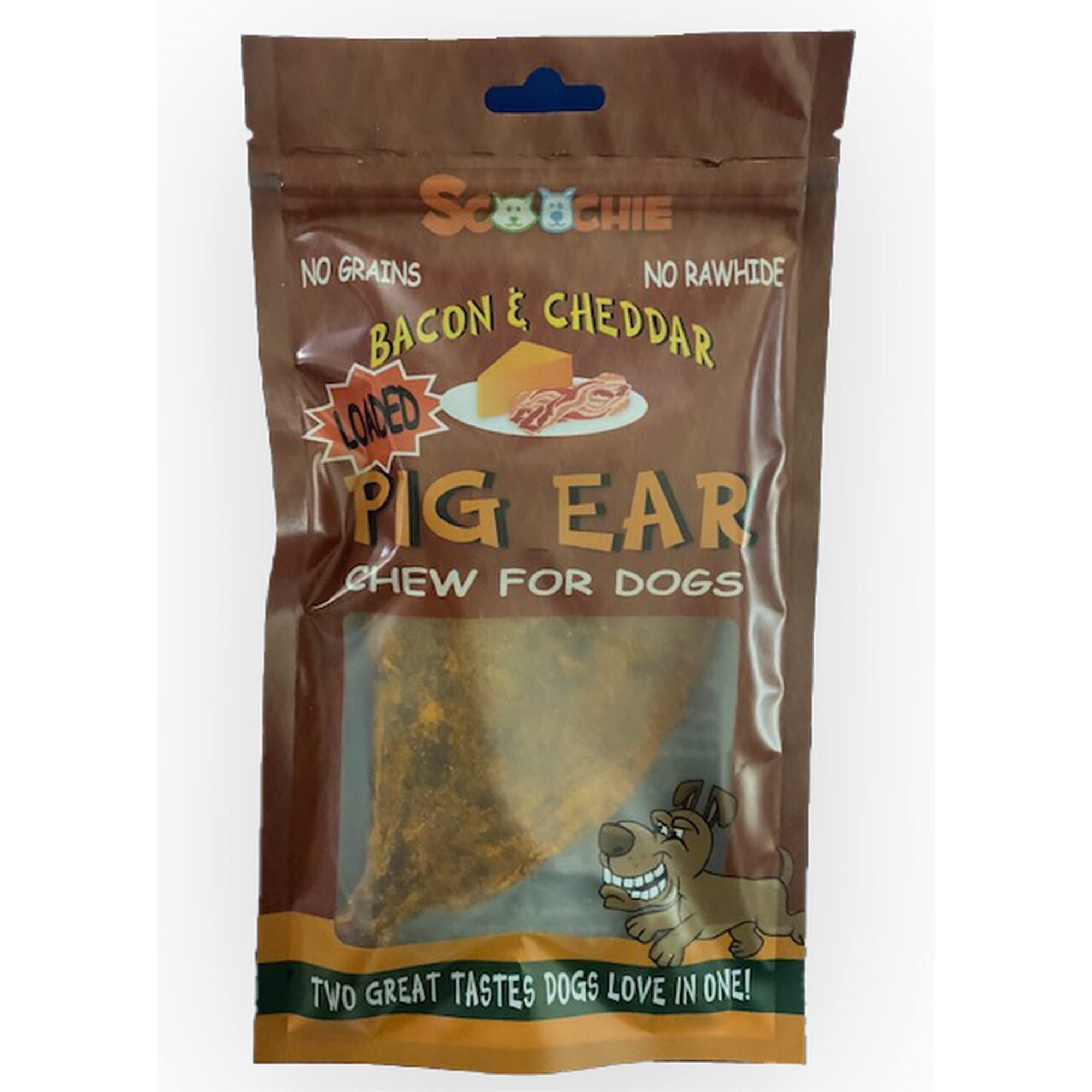 Scoochie Bacon & Cheddar Pig Ear