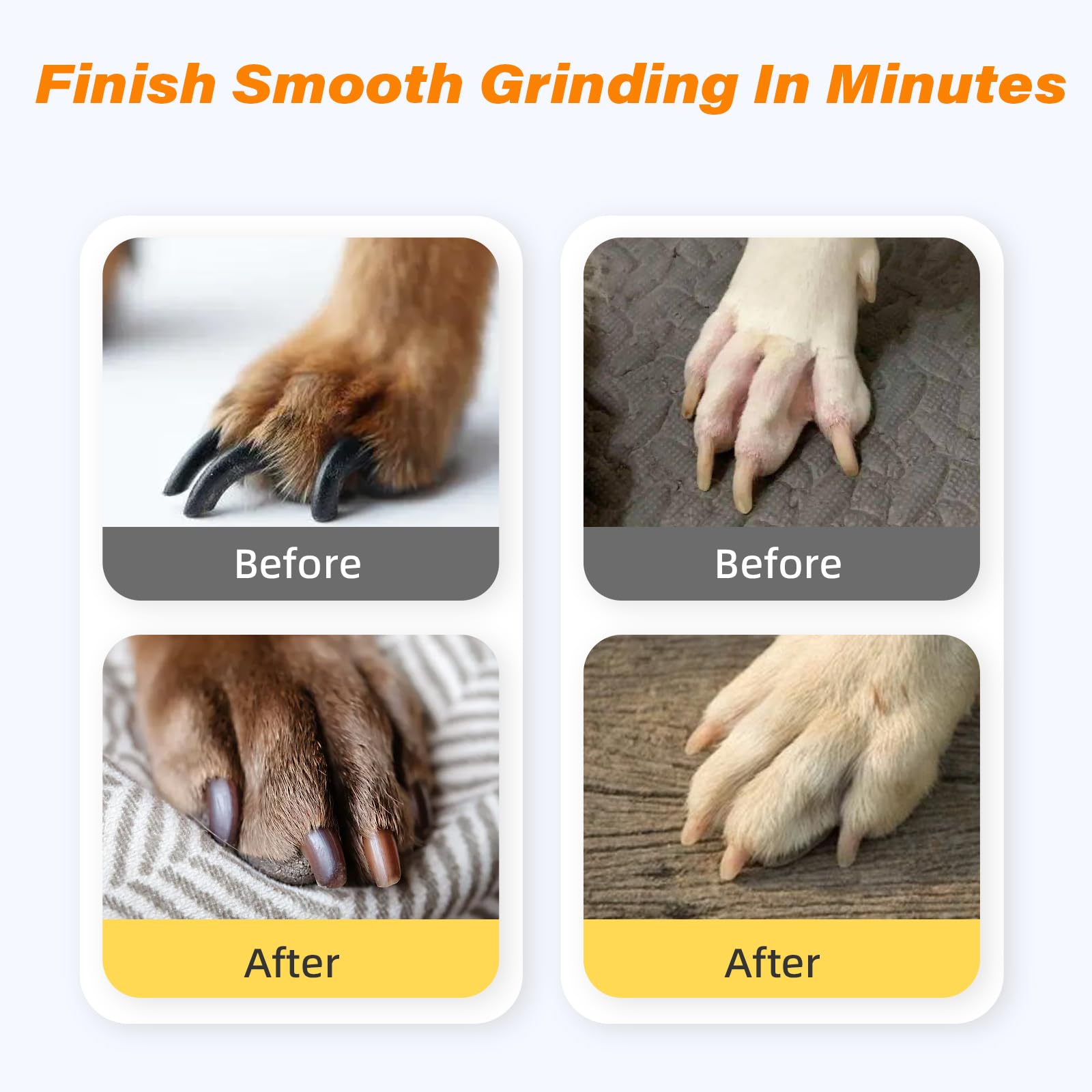 Casfuy Replacement Dog Nail Grinder Wheel – Compatible With N10, N20, N30, N50, N60, N65 (Not For N90)