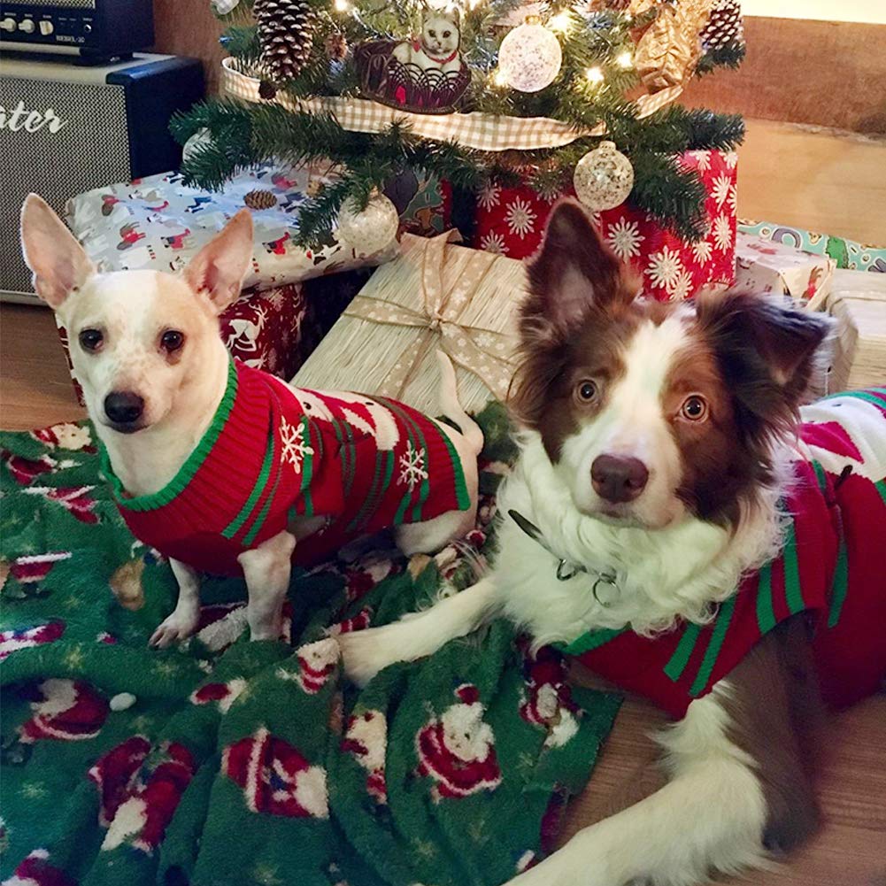 Nacoco Dog Snow Sweaters Snowman Sweaters Xmas Dog Holiday Sweaters New Year Christmas Sweater Pet Clothes For Small Dog And Cat(Snowman,Xxl)