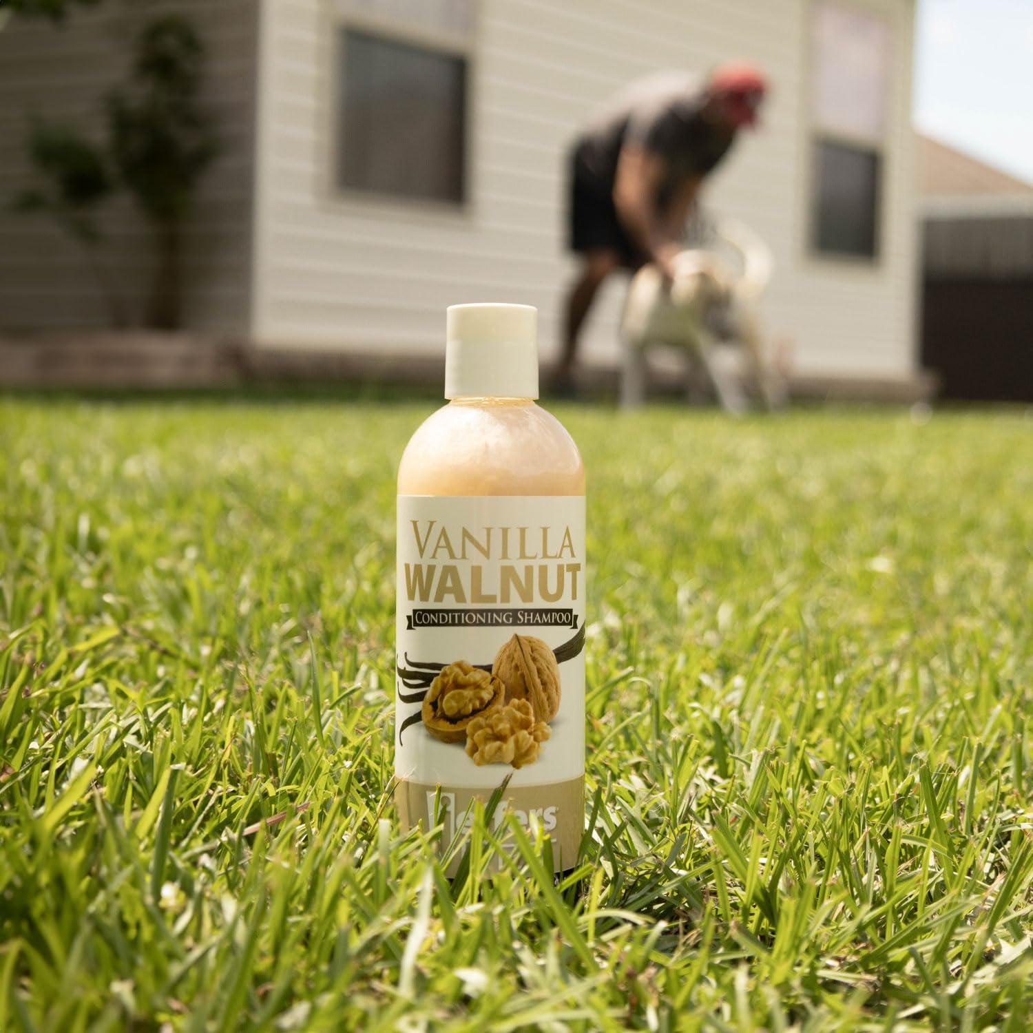 Jeffers Pet Vanilla Walnut Conditioning Shampoo For Dogs & Cats, 17 Oz - Moisturizing, Soap Free Formula With Coconut & Vanilla