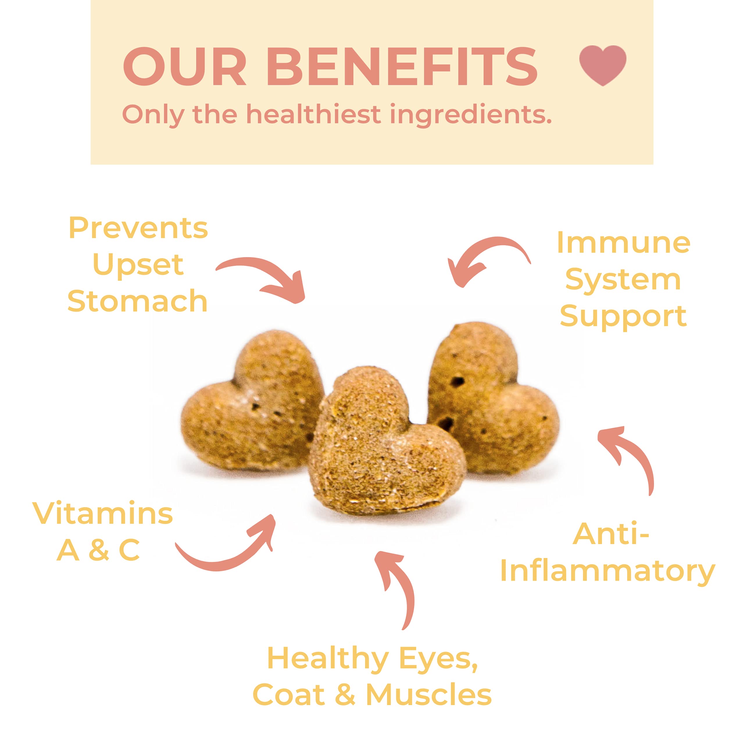 Pupums Organic Sweet Potato Dog Treats - Grain Free, Non-GMO, Highly Digestible, 8oz