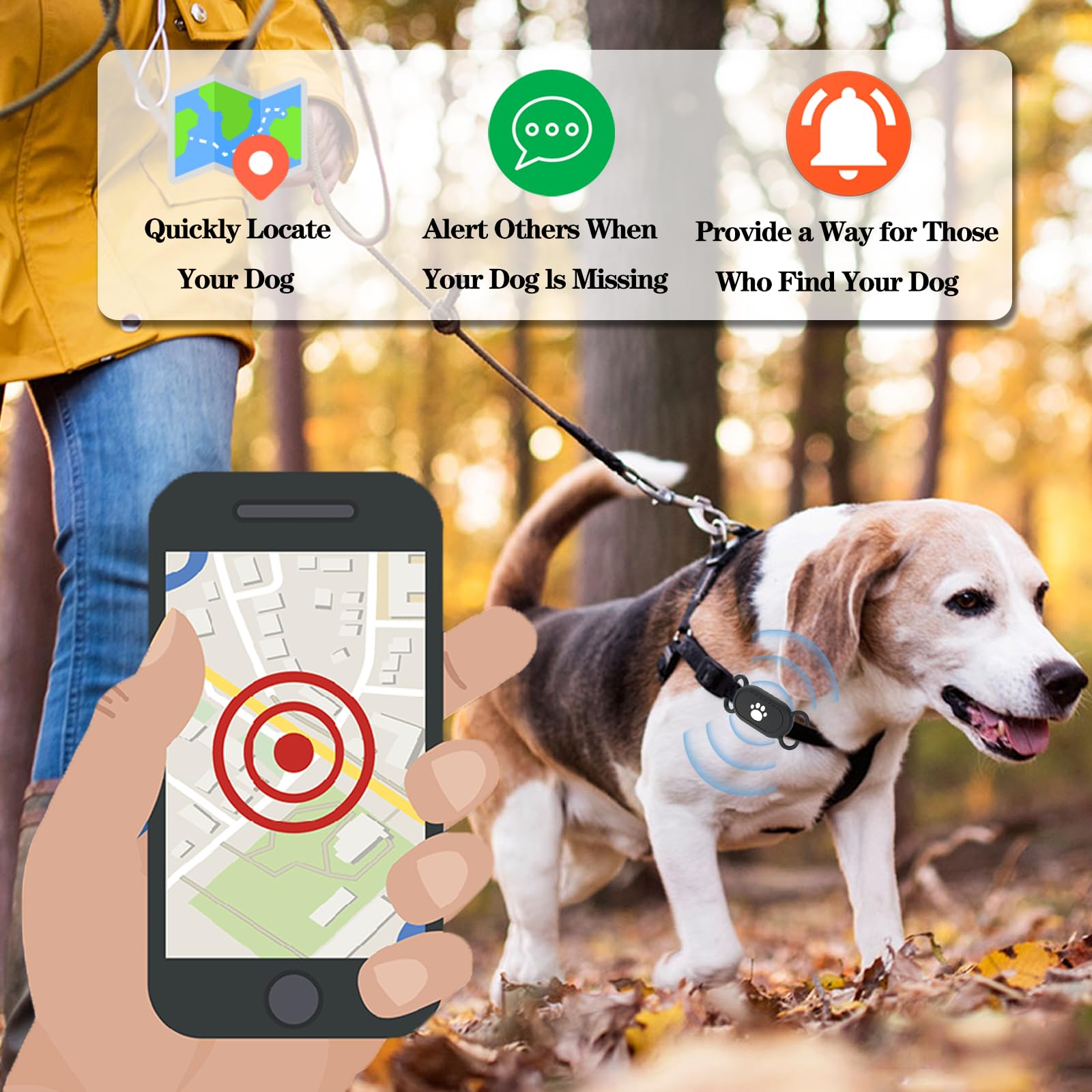 2 Pack Waterproof Dog Collar Holder Compatible With Samsung Galaxy Smarttag2, Silicone Gps Tracker Hidden Loop Holder For Smart