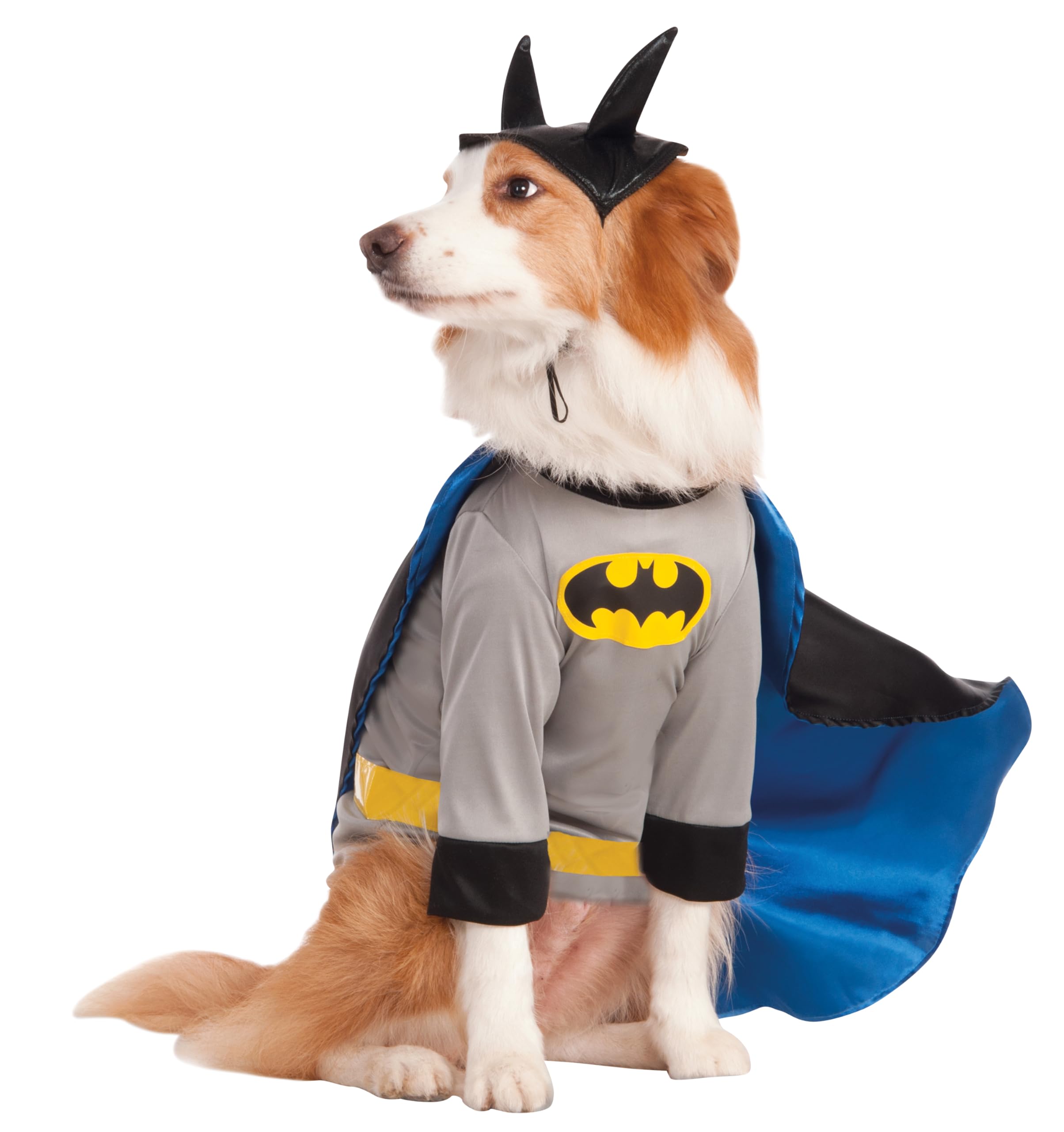 Rubies Dc Comics Batman Shirt With Cape Pet Costume For Themed Parties And Halloween, Xxx-Large