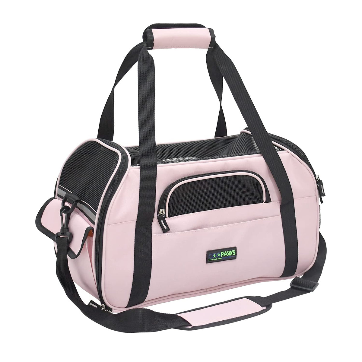 Jespet Soft-Sided Kennel Pet Carrier For Small Dogs, Cats, Puppy, Airline Approved Cat Carriers Dog Carrier Collapsible, Travel 