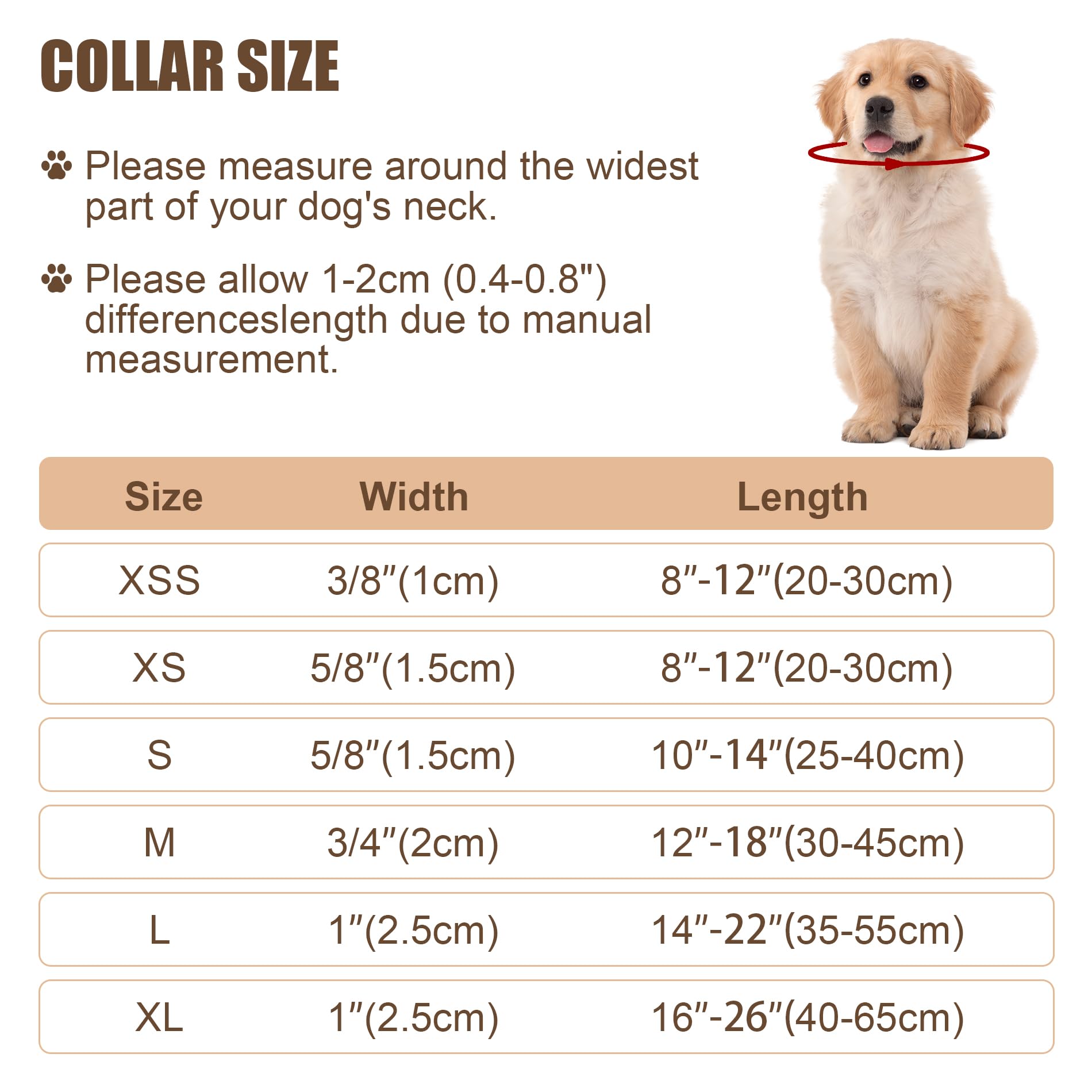 Reflective Dog Collar With Buckle Adjustable Safety Nylon Collars For Small Medium Large Dogs, Purple Xs