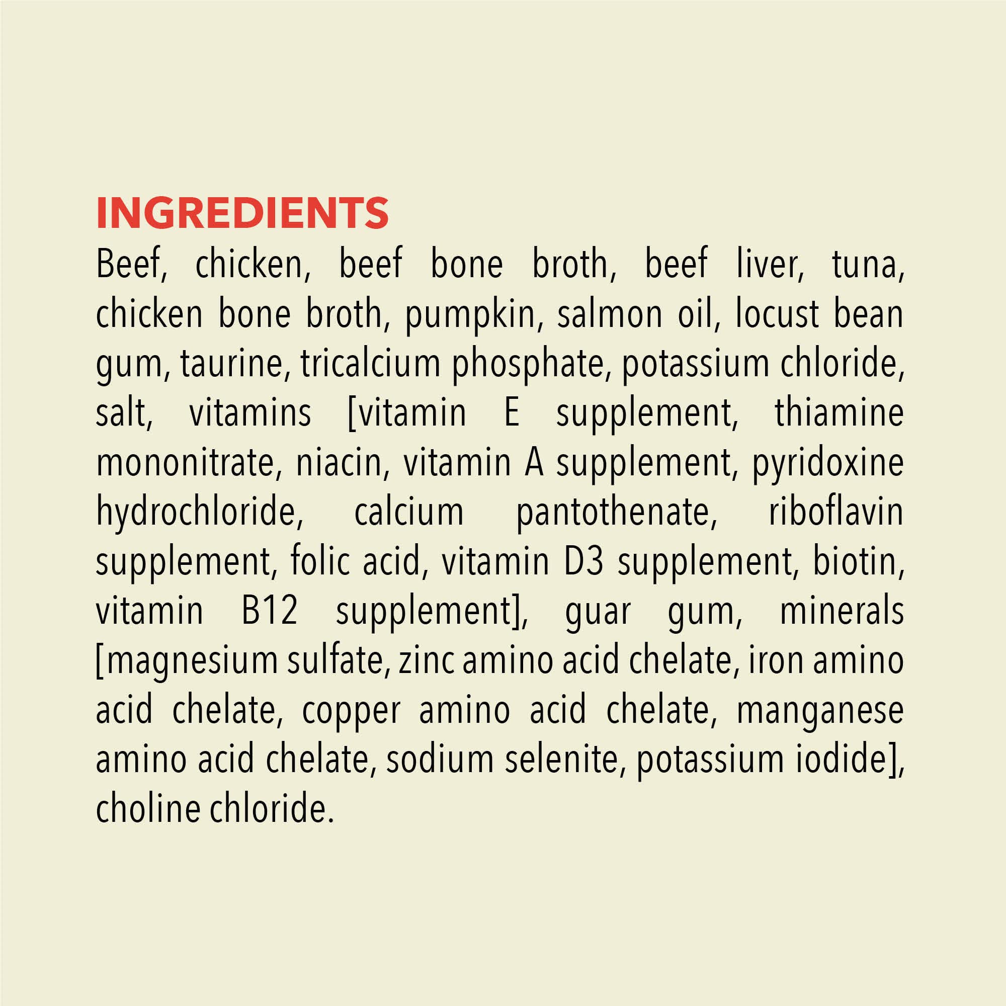 ACANA Premium Pate Wet Cat Food in Bone Broth Beef Chicken + Tuna Recipe 5.5oz Cans (12 count)
