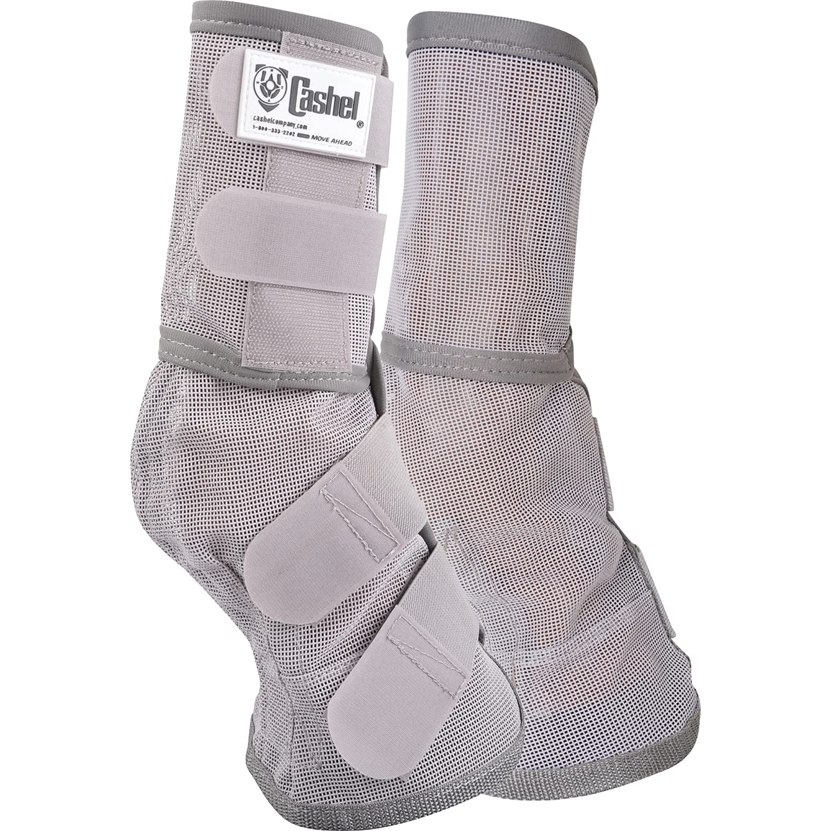 Cashel Crusader Horse Fly Leg Guards Draft Grey