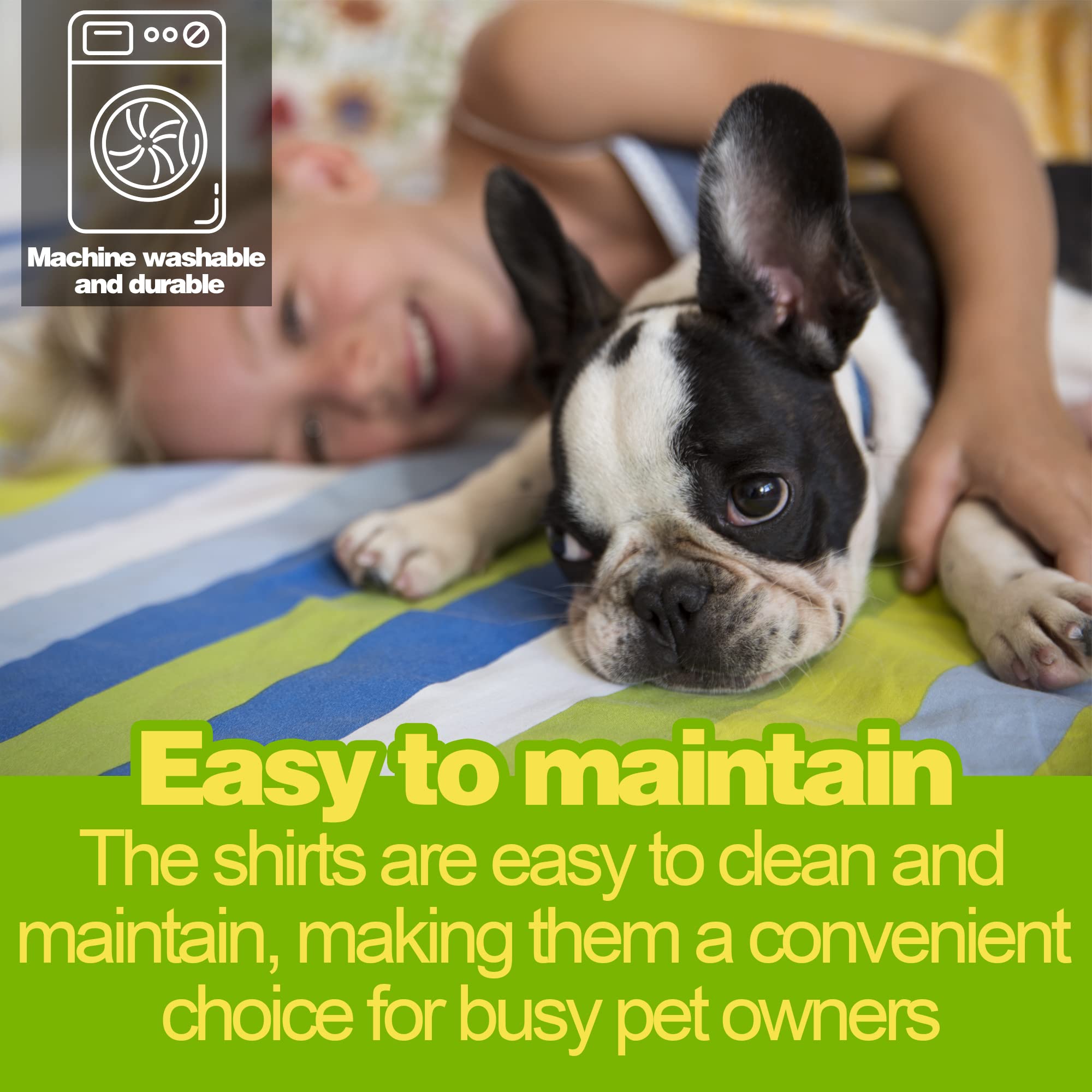 Paiaite Striped Shirt Happy Color Cotton Sleeveless Tank Top For Small Medium Dogs, Grey Xxl