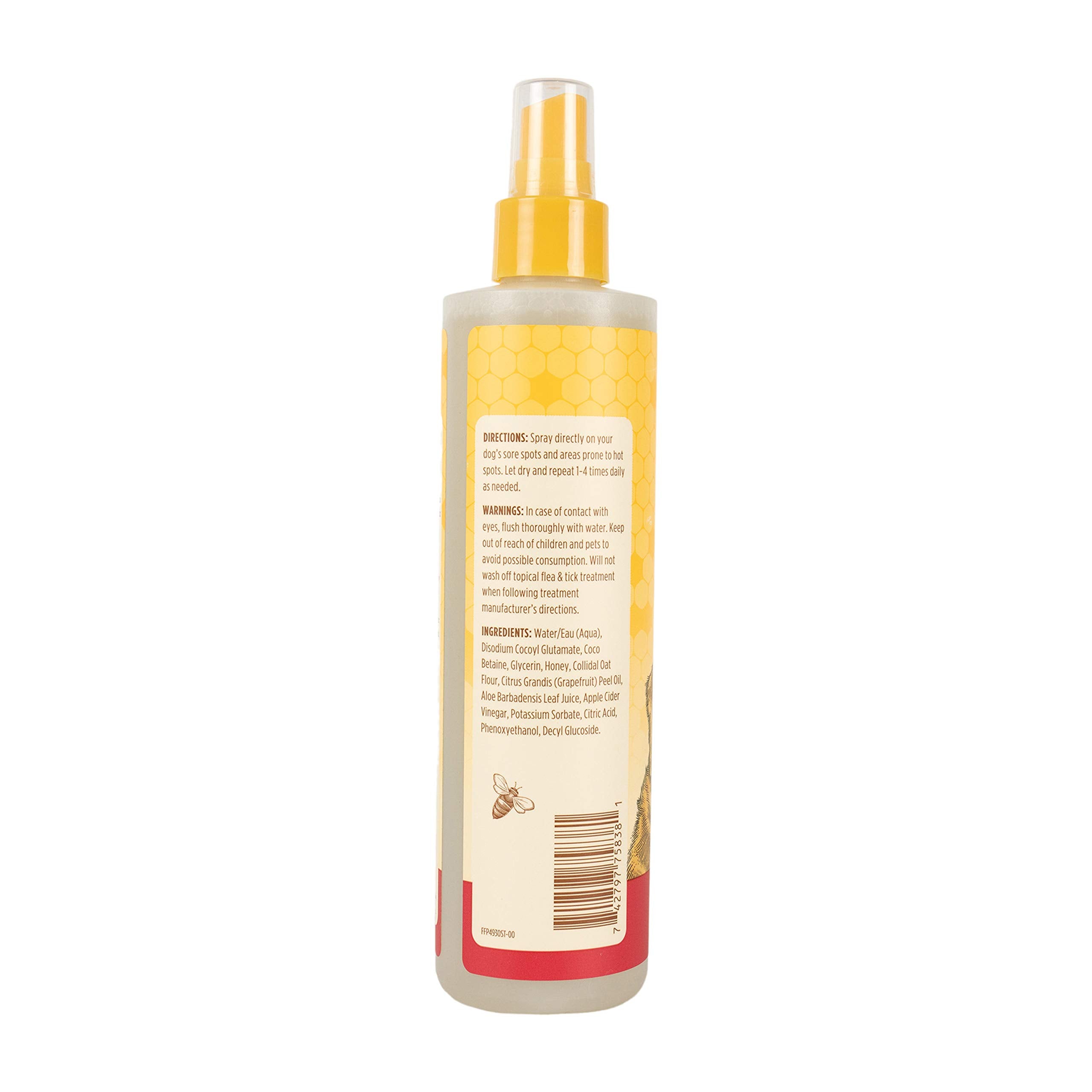 Burt'S Bees For Dogs Hot Spot Spray For Dogs - Spray For Dog Hot Spots, Dog Grooming Supplies, Apple Cider Vinegar Dog Spray, Dog Hot Spot Treatment, Apple Cider Vinegar Spray For Dogs