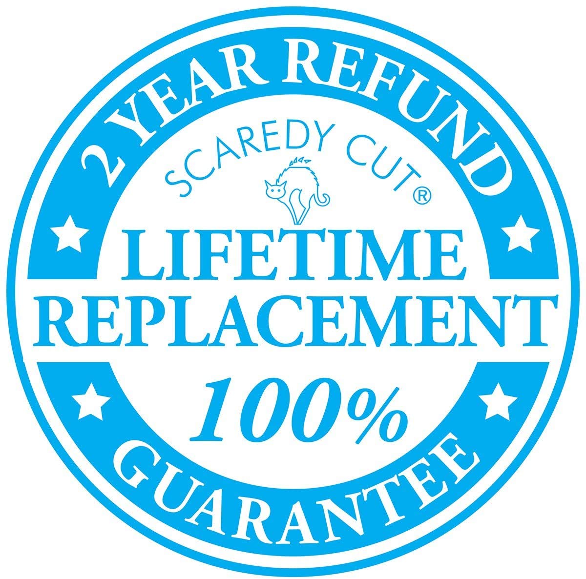 Tiny Trim 4.5' Ball-Tipped Scissor For Dog, Cat And All Pet Grooming - Ear, Nose, Face & Paw - Scaredy Cut'S Small Safety Scissor