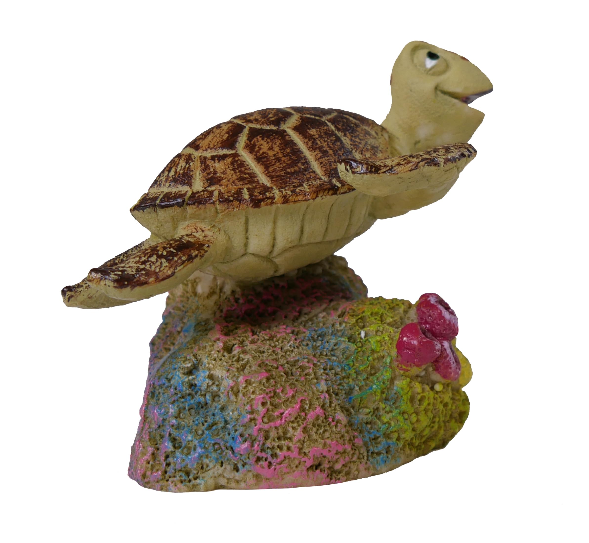 Penn-Plax Finding Nemo Resin Ornament Aquarium Decor, Crush, 3' X 2.5' X 2.5'