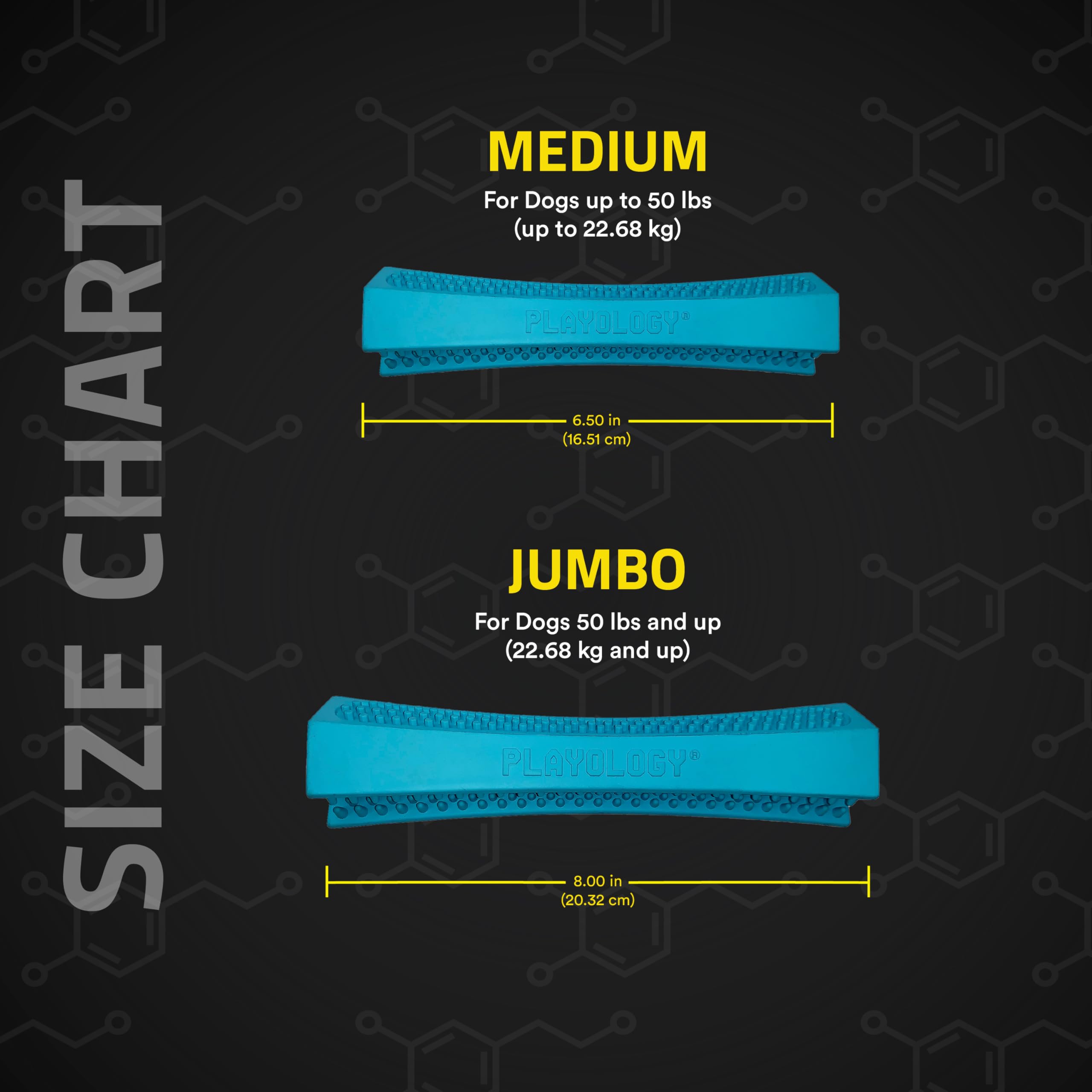 Playology Silver Dental Chew Stick For Large To X-Large Senior Dogs 50Lbs & Up | Engaging All-Natural Peanut Butter Scented Dog