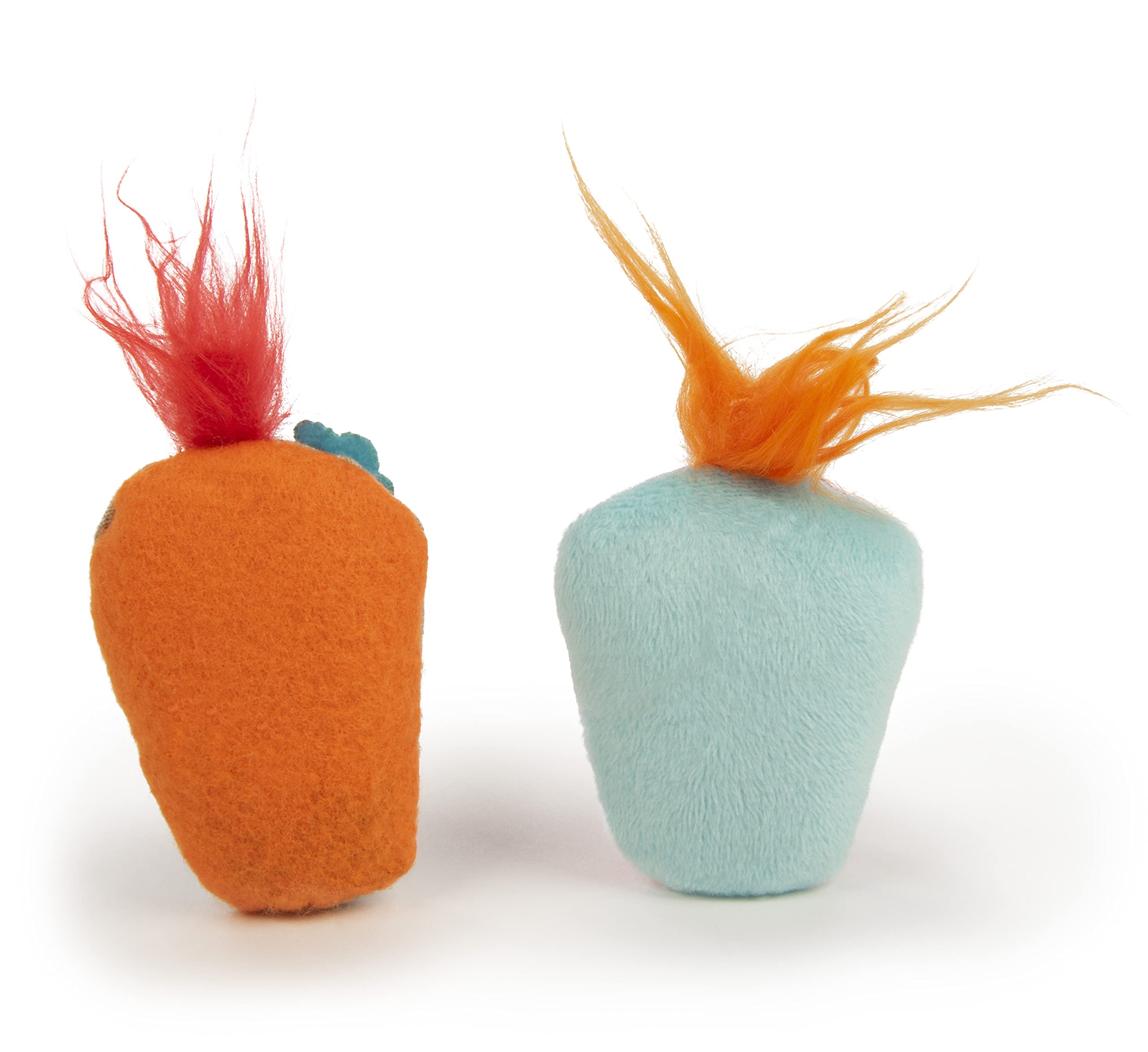 Smartykat (2 Count Skitter Skulls Cat Toys, Contains Silvervine & Catnip - Pink/Tan, 2 Count