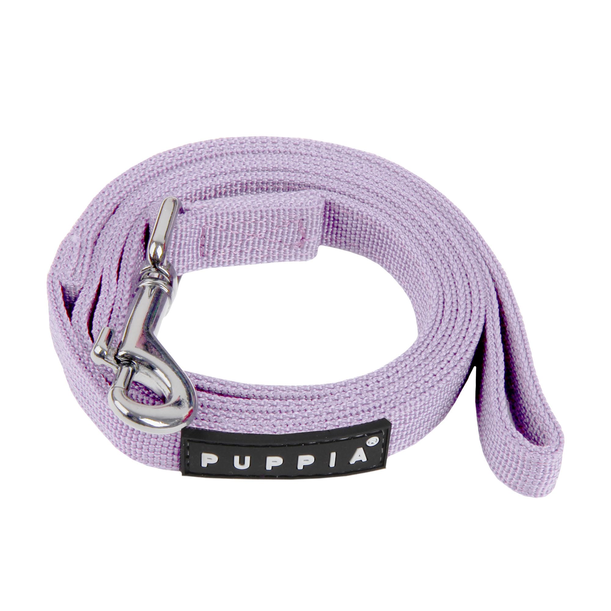 Puppia Two Tone Dog Lead Strong Durable Comfortable Grip Walking Training Leash For Small & Medium Dog, Violet, Medium