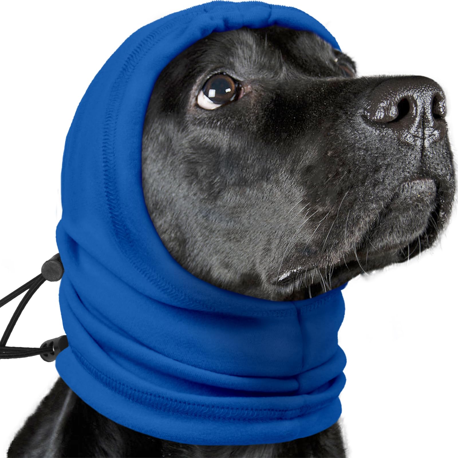 Nanaki 3Rd Gen Dog Calming Hoodie, Anti-Slip Noise Protection Ear Muffs Hematomas Ear Wraps For Dogs, Adjustable Head Wrap For F