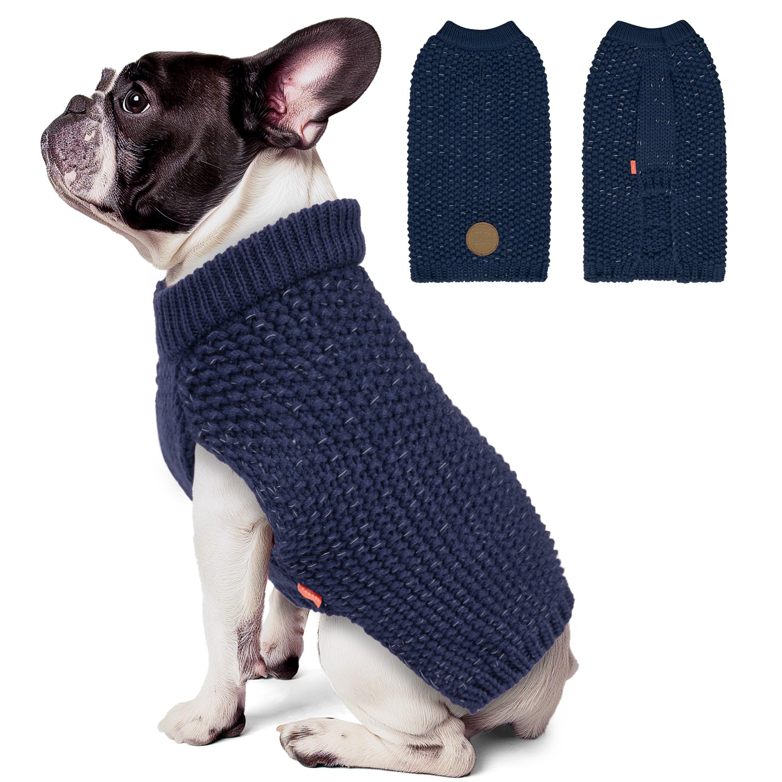 Kyeese Dog Sweater Pullover Dog Sweater For Medium Dogs Boy Comfy Dog Sweater Medium Size Dog Warm Dog Coats Stretchy Dog Clothe