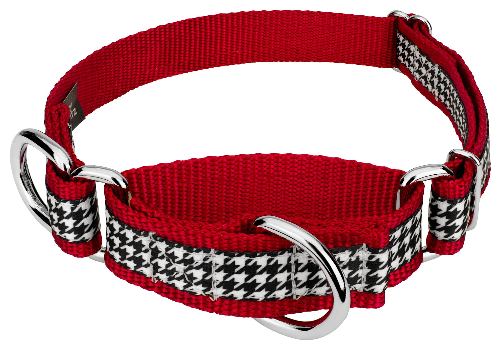 Country Brook Petz - Houndstooth Signature Martingale Dog Collar - Each Collar You Buy, A Collar Is Donated To A Shelter (1 Inch