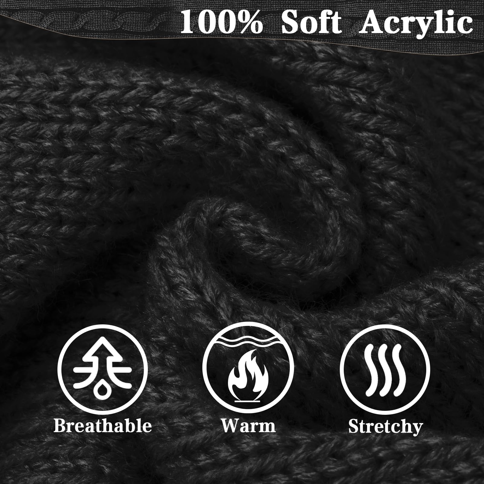 Pupteck Winter Dog Cat Sweater Coat - Soft Cold Weather Clothes Knitwear For Kitties & Small Dogs Indoor Outdoor Walking Warm, K